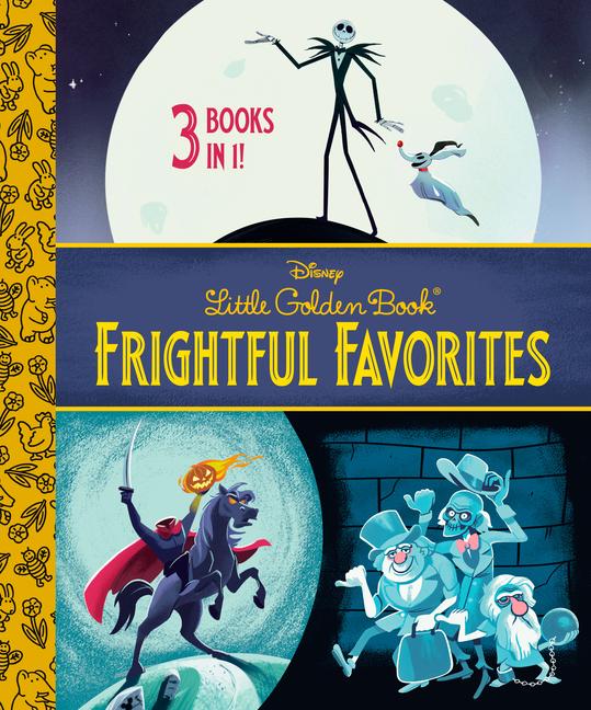 Vorderes Coverbild Disney Little Golden Book Frightful Favorites (Disney Classic)