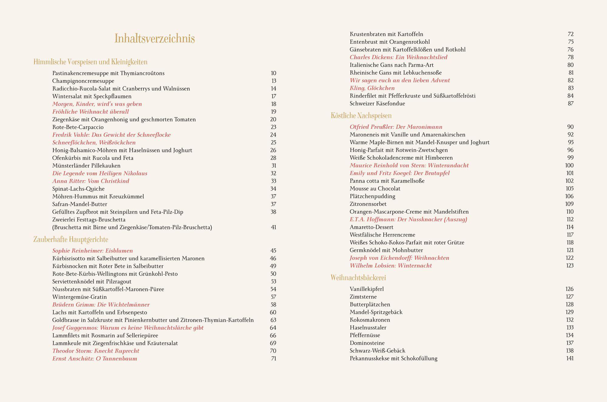 Beispielinhalt (Bild) Zauberhafte Weihnachtsküche