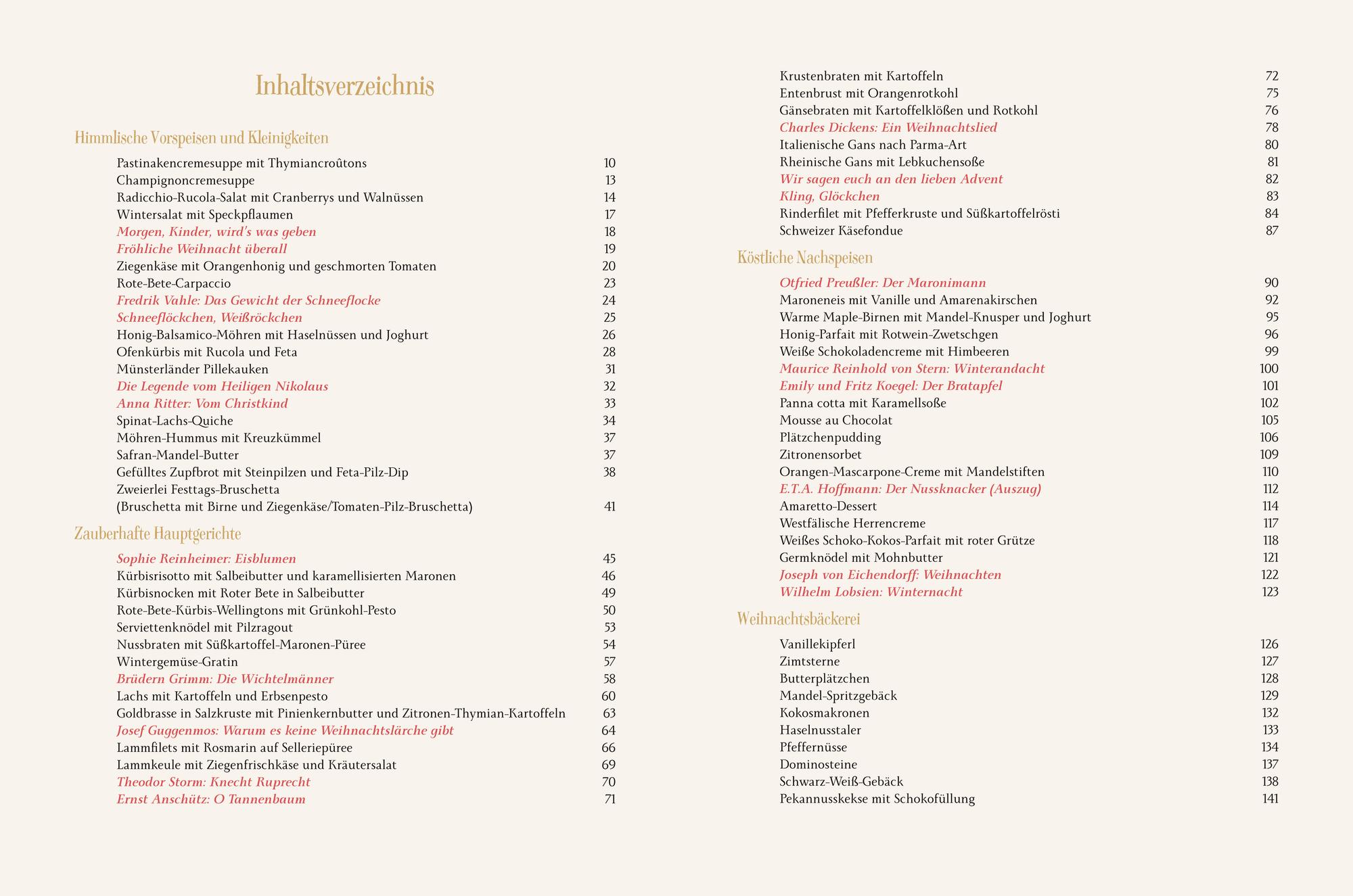 Beispielinhalt (Bild) Zauberhafte Weihnachtsküche
