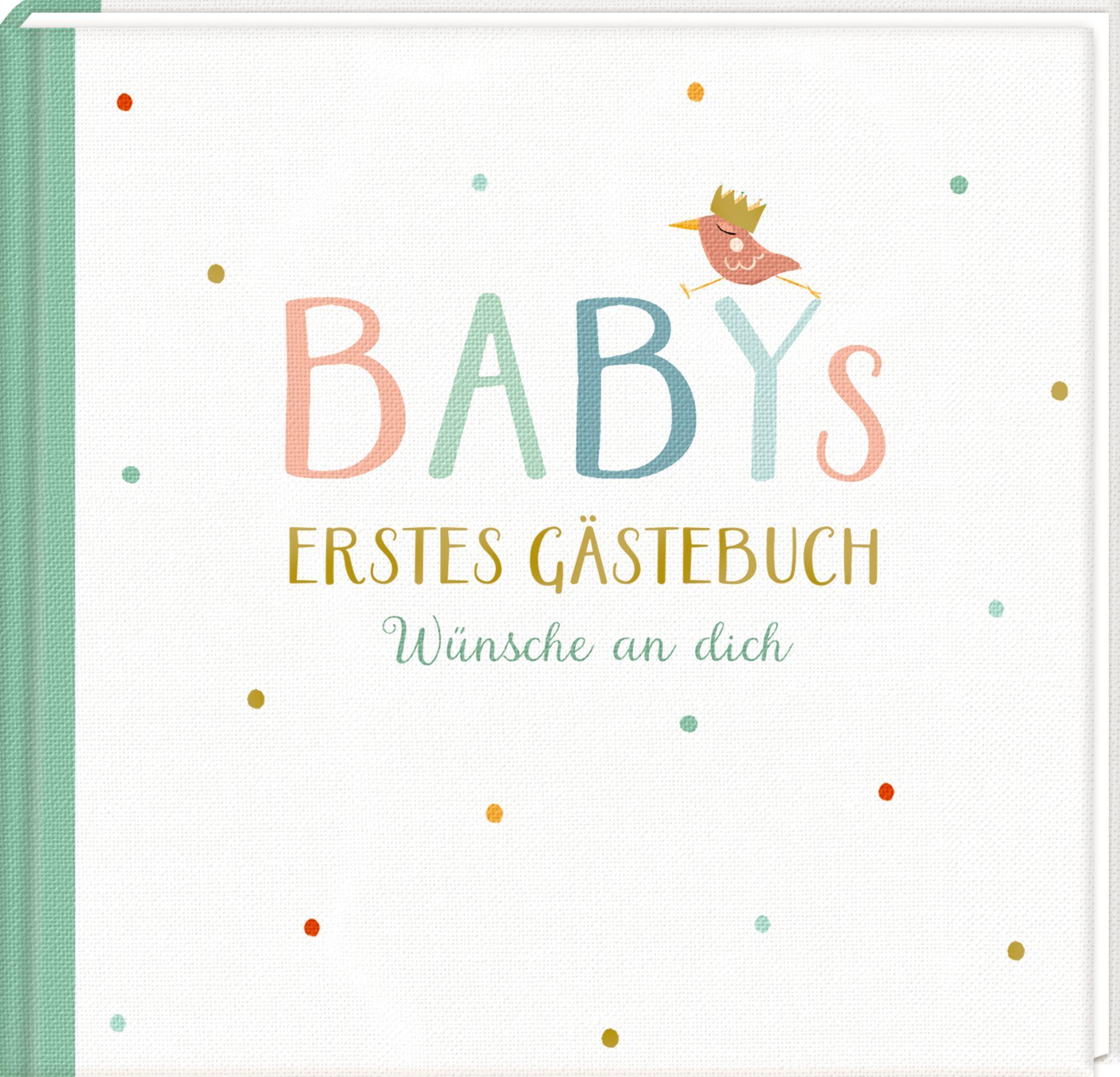 Vorderes Coverbild Gästebuch - Babys erstes Gästebuch