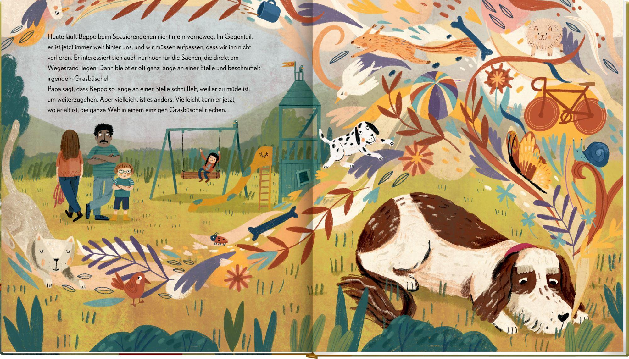 Beispielinhalt (Bild) Beppo wird alt