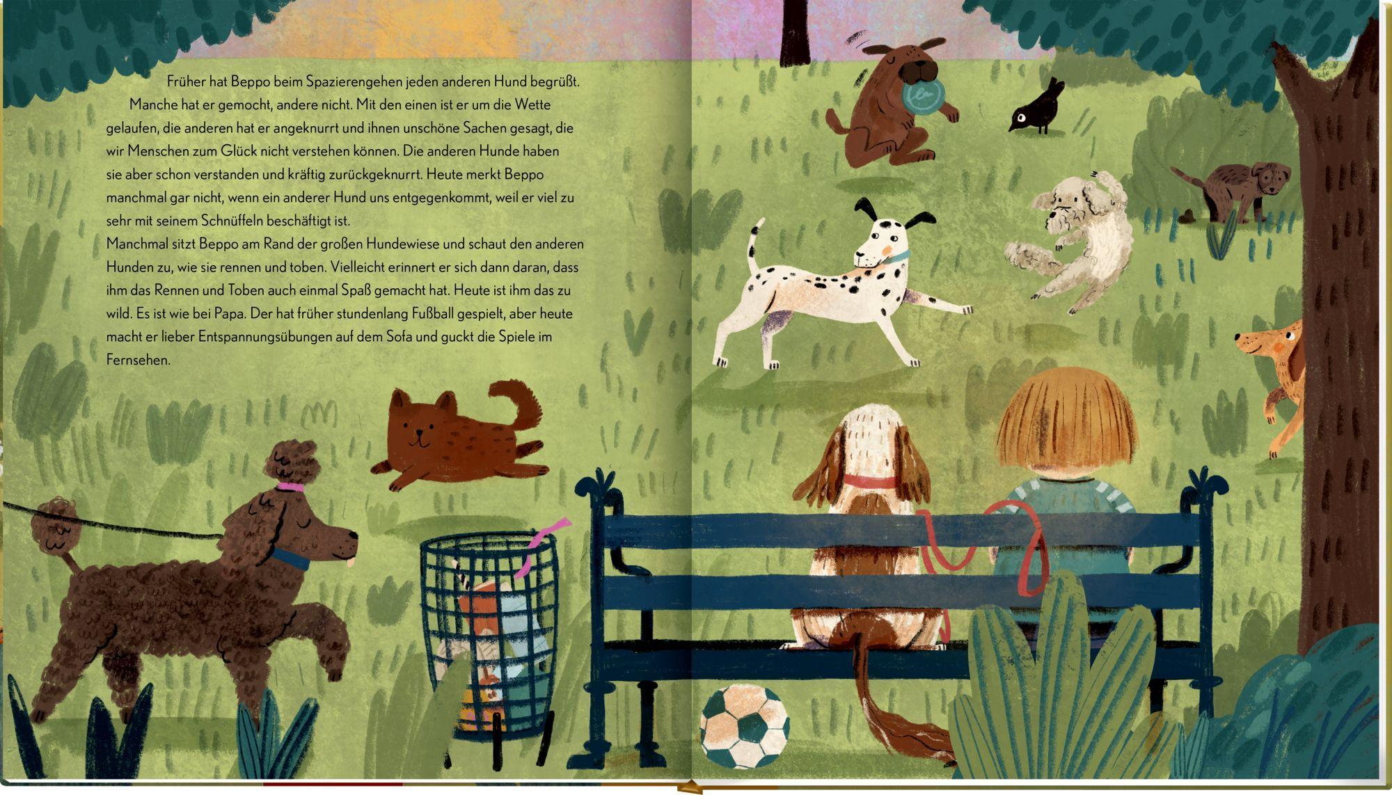 Beispielinhalt (Bild) Beppo wird alt