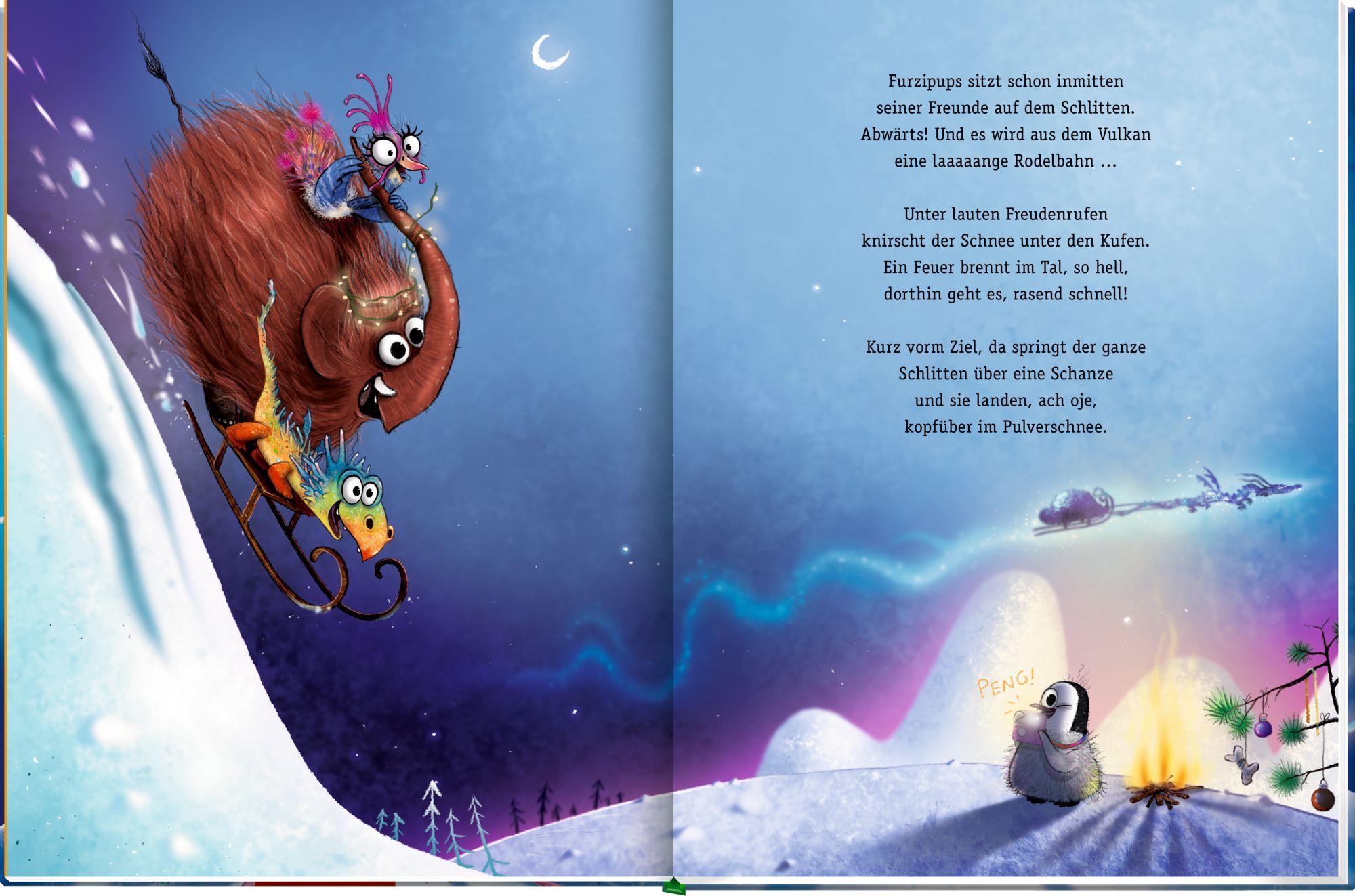 Beispielinhalt (Bild) Furzipups - Oh, du furzige Weihnachtszeit! (Bd. 5)