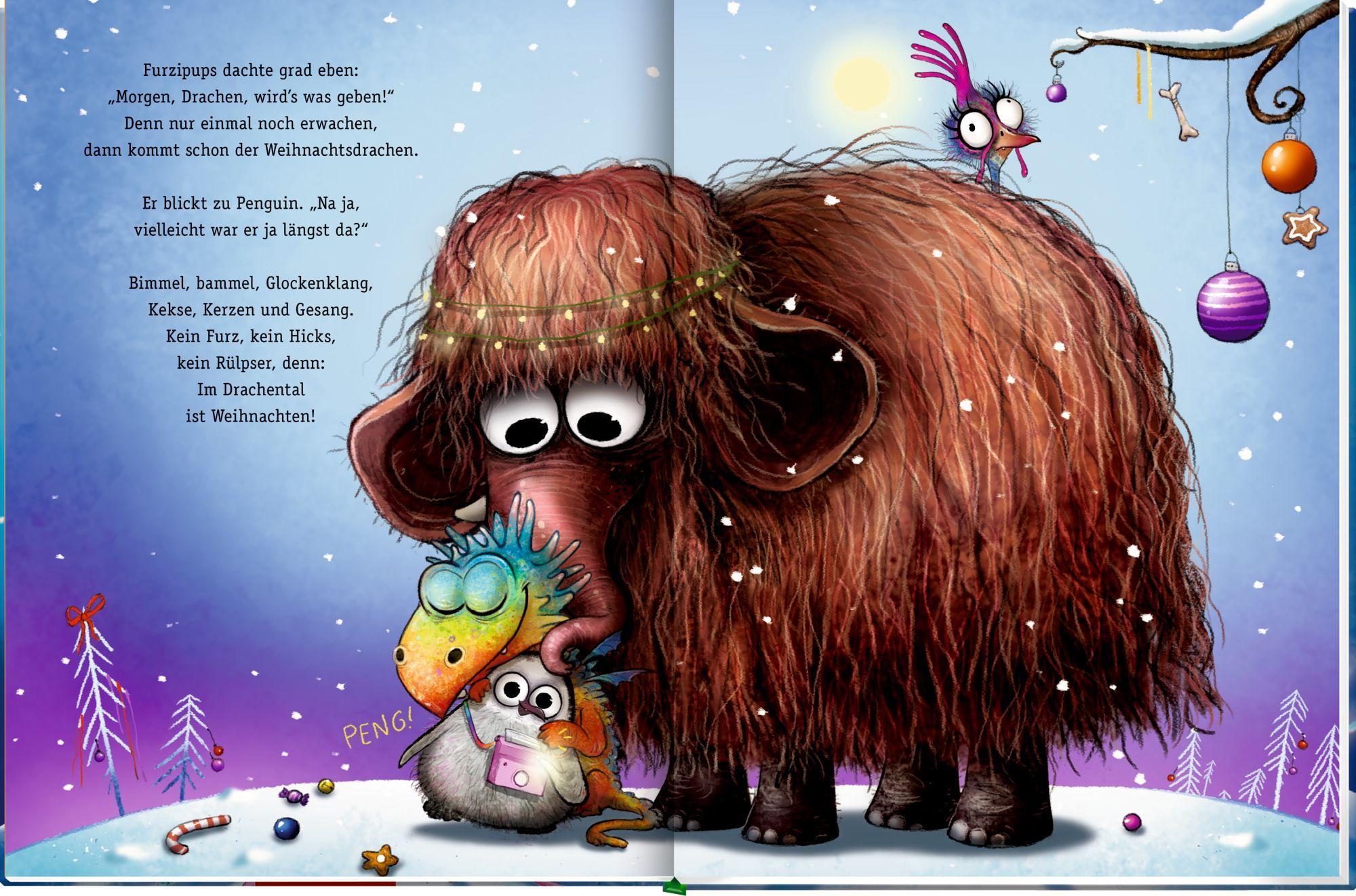 Beispielinhalt (Bild) Furzipups - Oh, du furzige Weihnachtszeit! (Bd. 5)