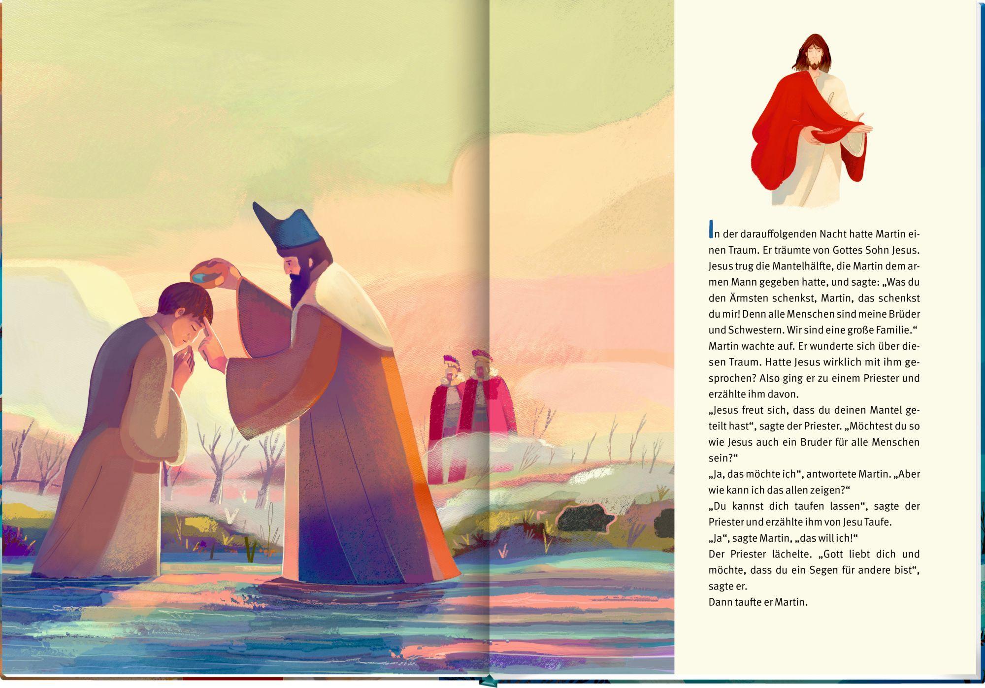 Beispielinhalt (Bild) Die Geschichte von Sankt Martin