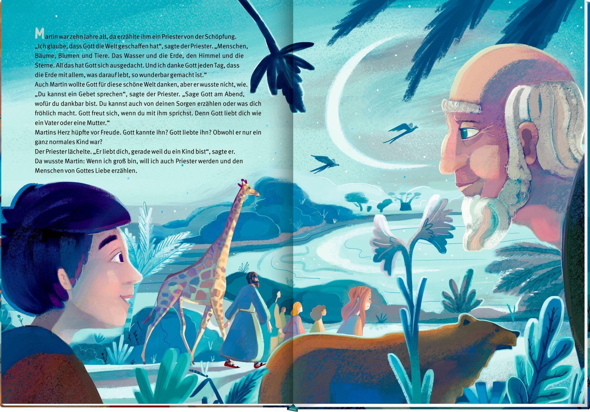 Beispielinhalt (Bild) Die Geschichte von Sankt Martin