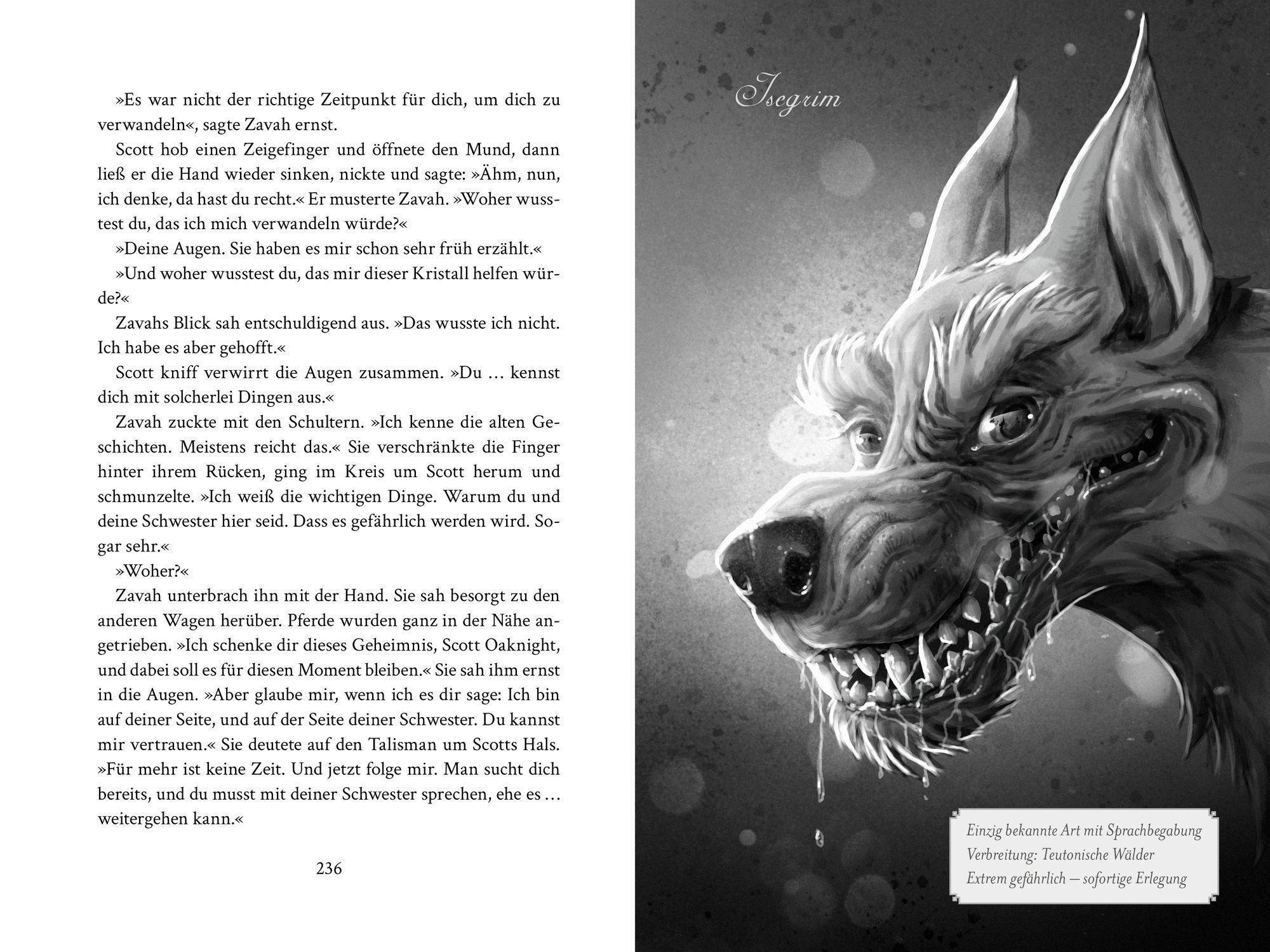 Beispielinhalt (Bild) Die Oaknight-Chroniken (Bd. 1)