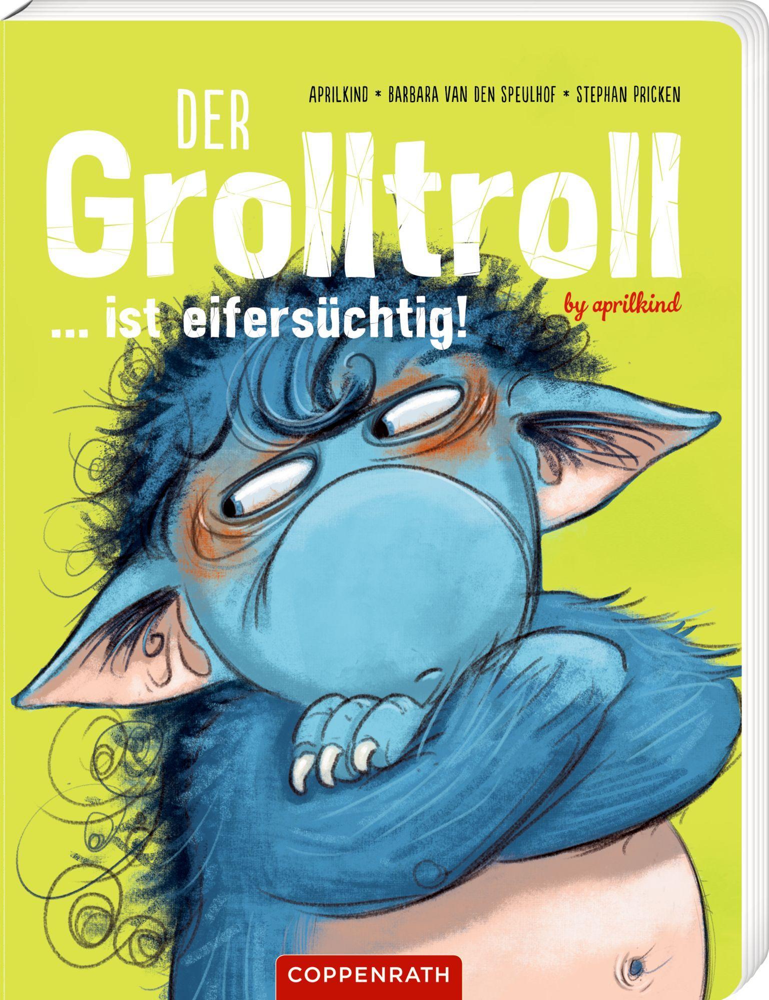 Vorderes Coverbild Der Grolltroll ... ist eifersüchtig! (Pappbilderbuch)