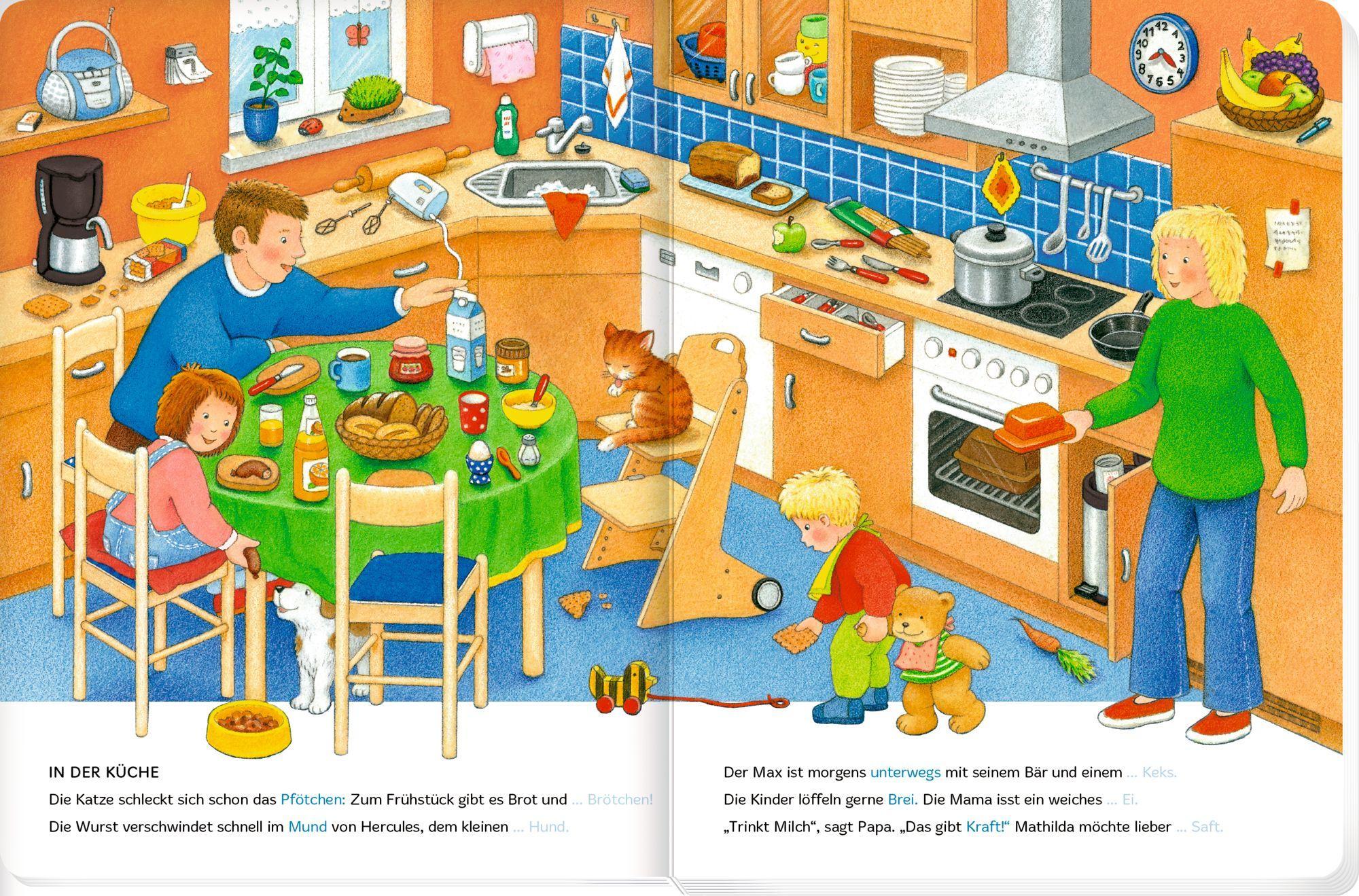 Beispielinhalt (Bild) Bilder suchen - Wörter finden: Vorlesen - Entdecken - Mitsprechen