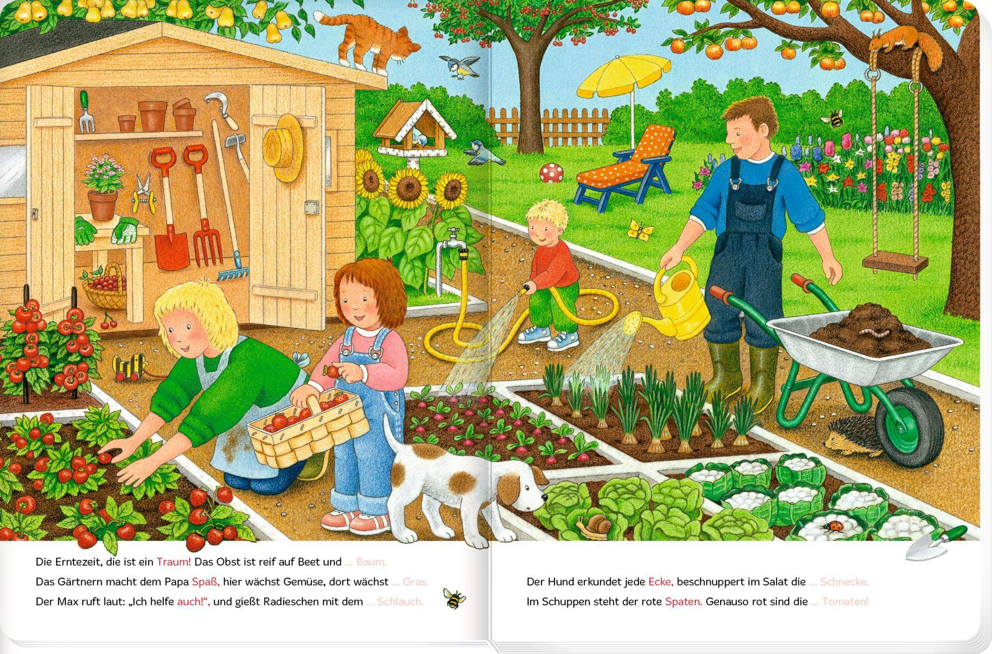 Beispielinhalt (Bild) Bilder suchen - Wörter finden: Vorlesen - Entdecken - Mitsprechen