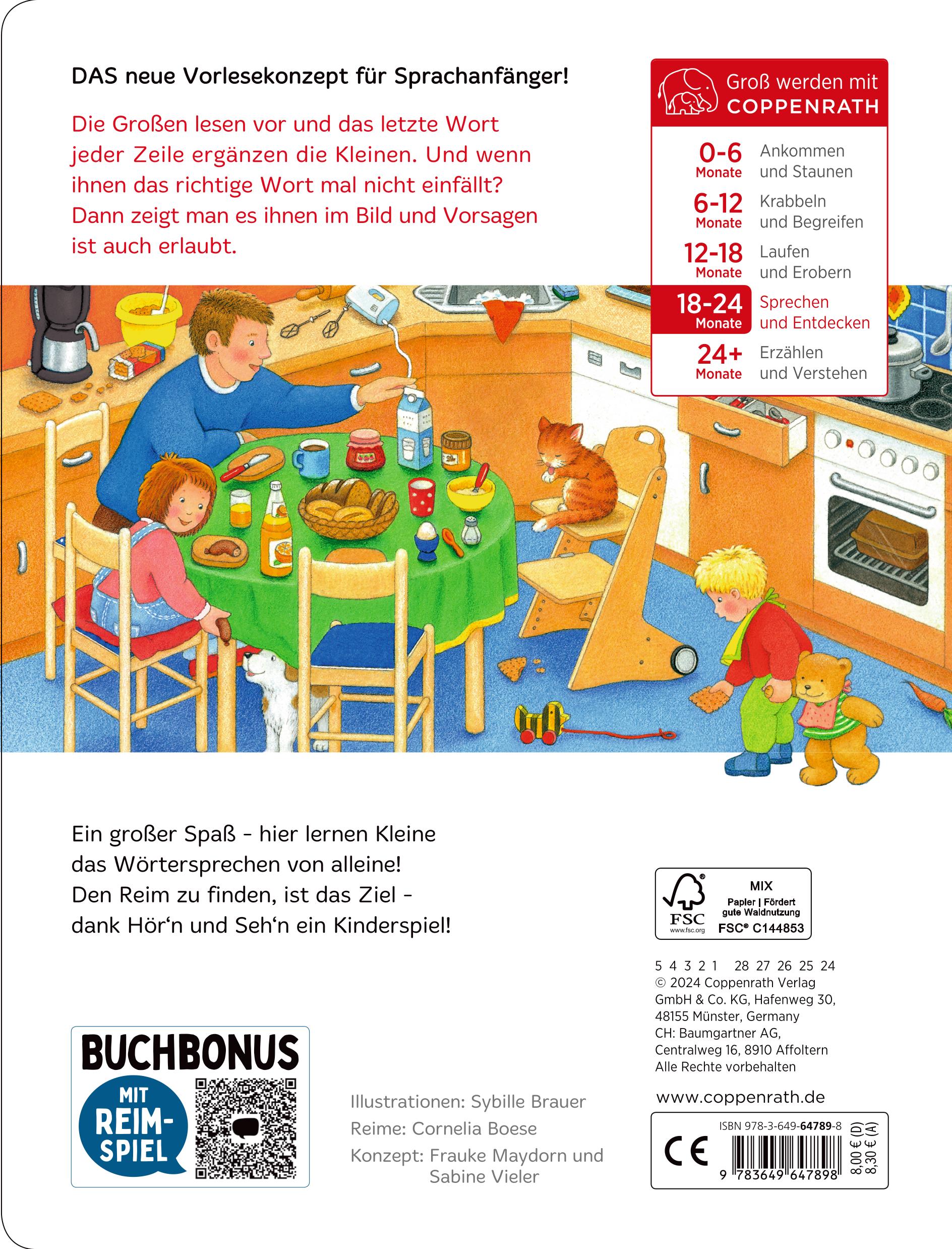 Rückseitencover Bilder suchen - Wörter finden: Vorlesen - Entdecken - Mitsprechen