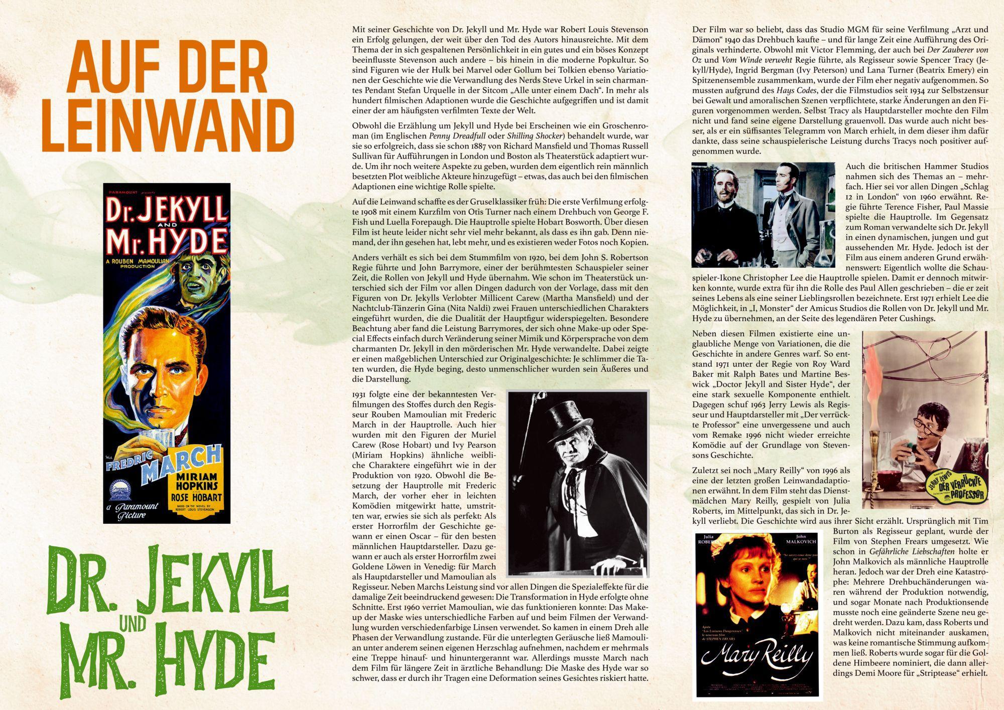 Beispielinhalt (Bild) Dr. Jekyll & Mr. Hyde