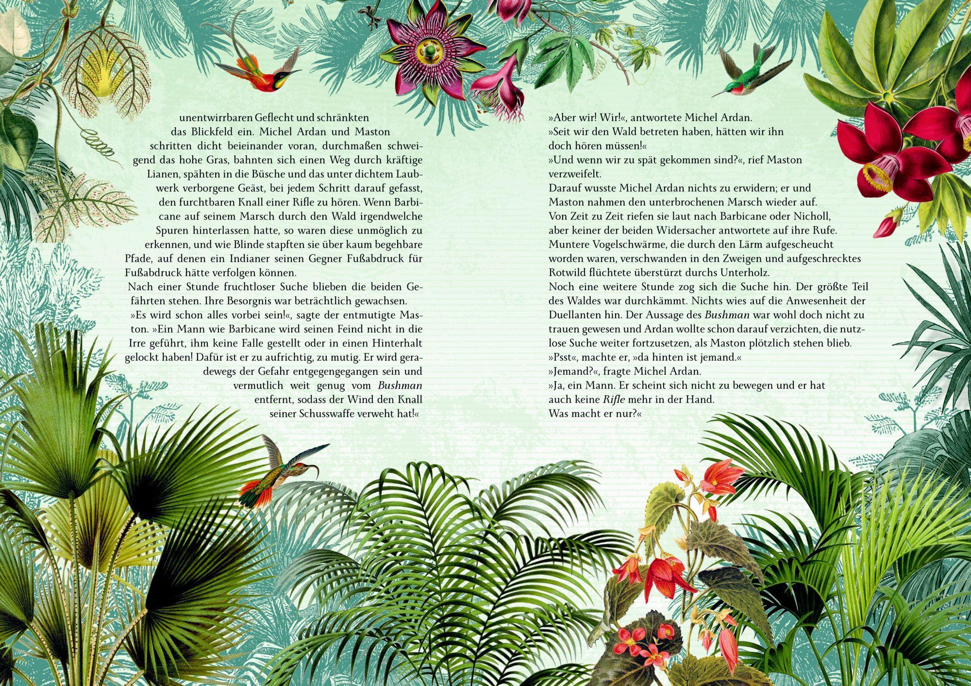 Beispielinhalt (Bild) Von der Erde zum Mond / Reise um den Mond