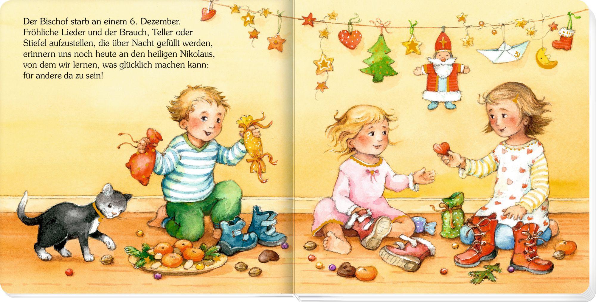 Beispielinhalt (Bild) Die Geschichte vom heiligen Nikolaus