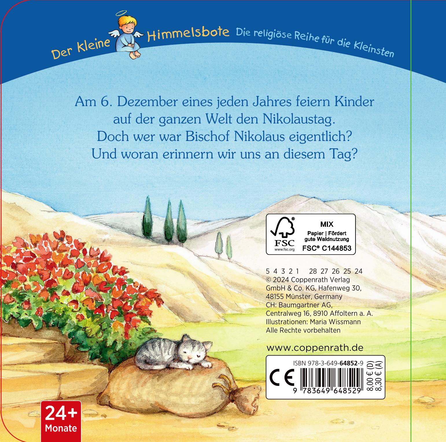 Rückseitencover Die Geschichte vom heiligen Nikolaus