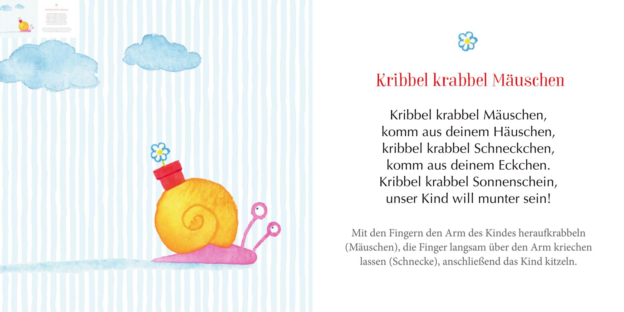 Beispielinhalt (Bild) Kribbel krabbel Mäuschen