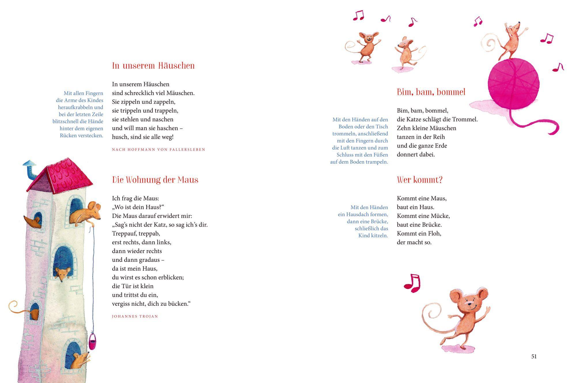 Beispielinhalt (Bild) Kribbel krabbel Mäuschen