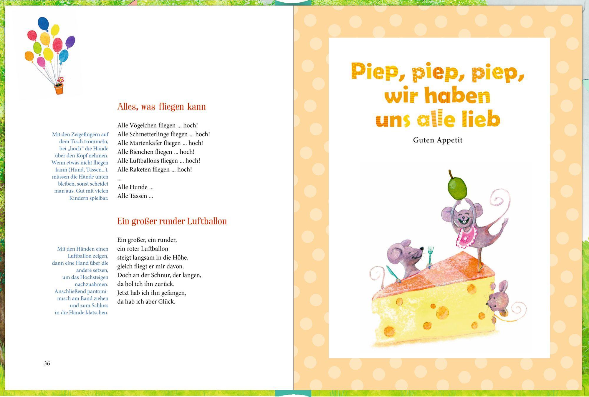 Beispielinhalt (Bild) Kribbel krabbel Mäuschen