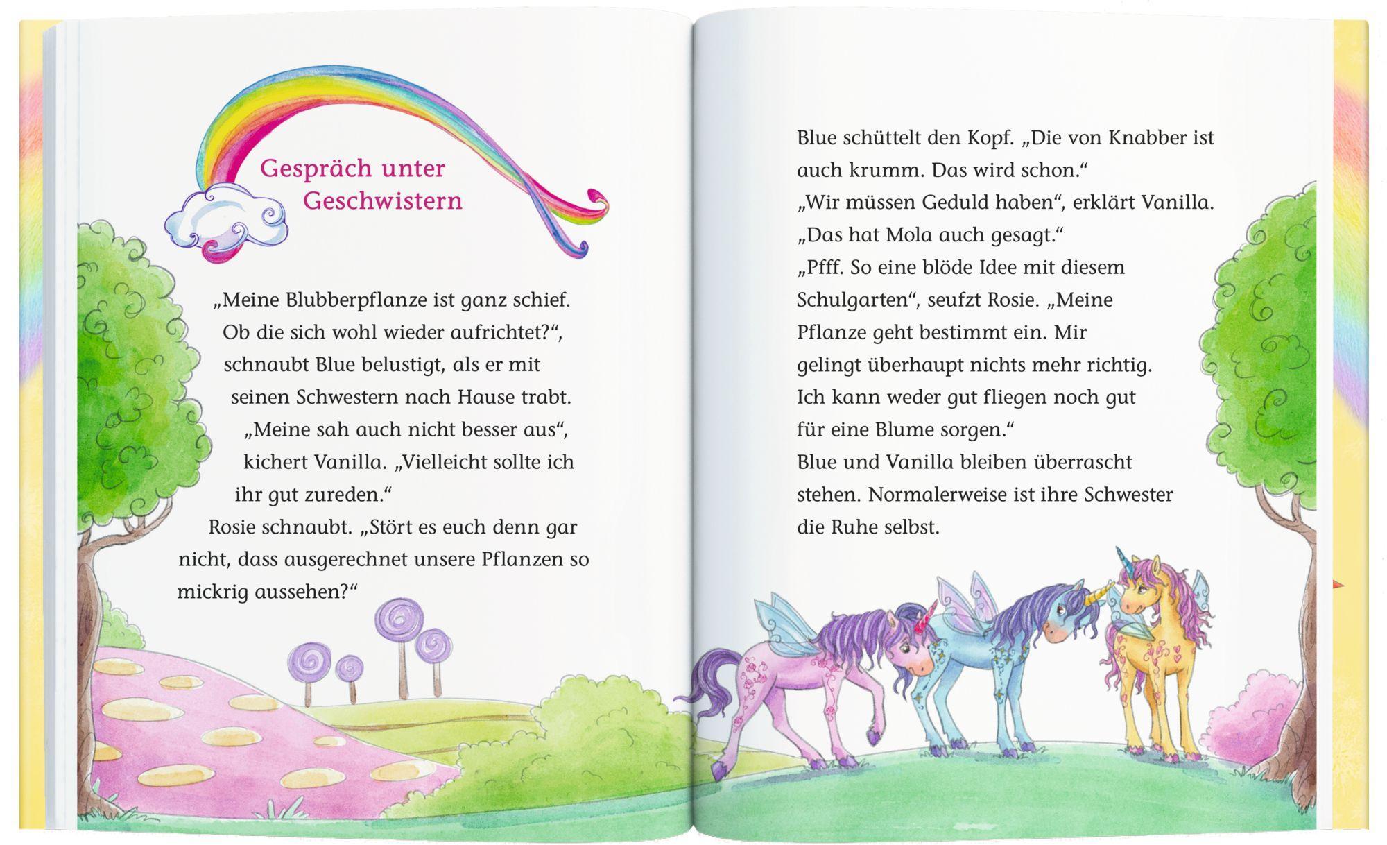 Beispielinhalt (Bild) Einhorn-Paradies (Leseanfänger, Bd. 2)