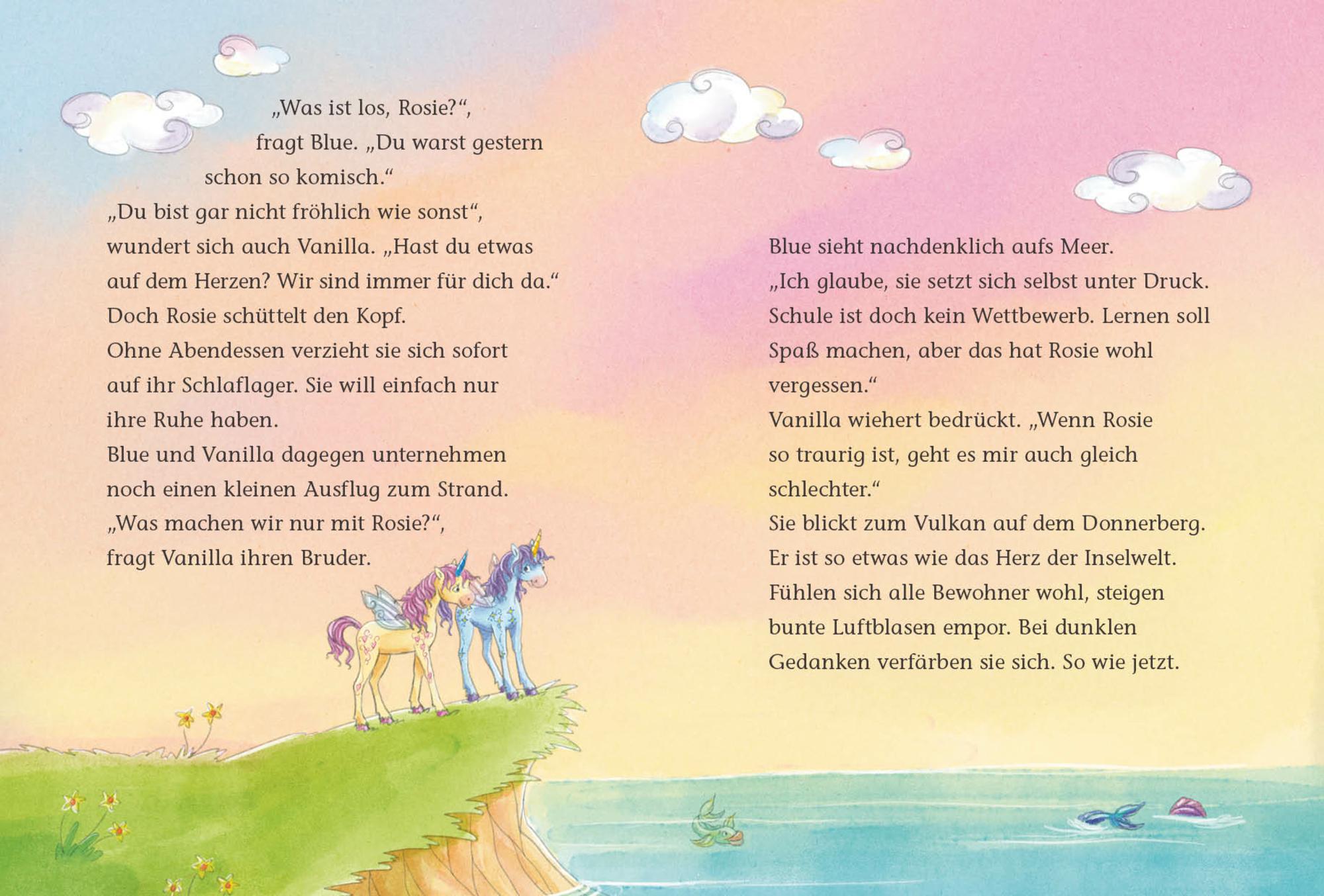 Beispielinhalt (Bild) Einhorn-Paradies (Leseanfänger, Bd. 2)