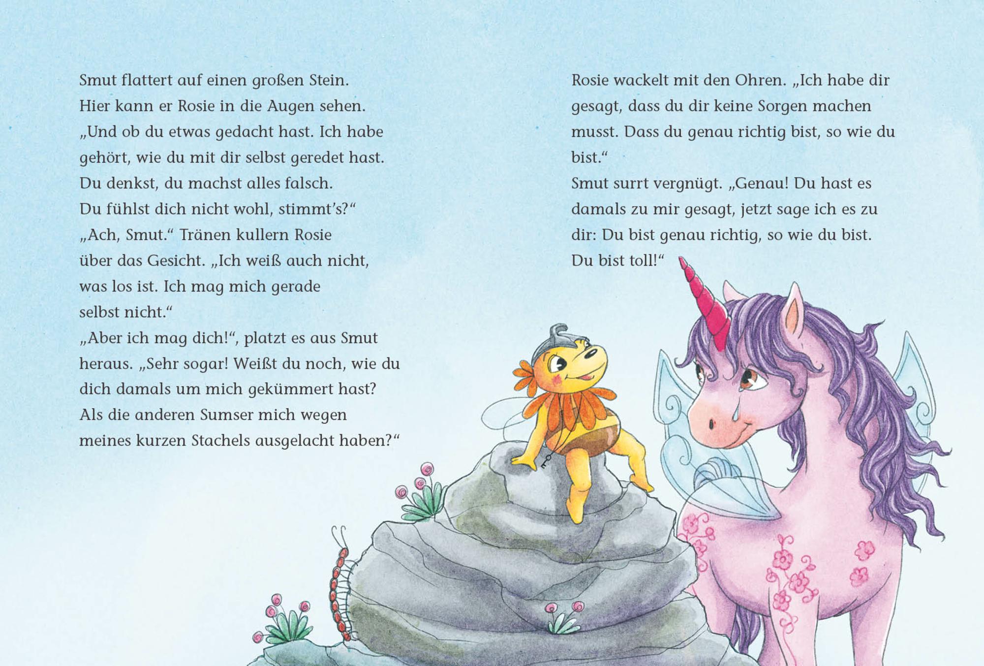 Beispielinhalt (Bild) Einhorn-Paradies (Leseanfänger, Bd. 2)