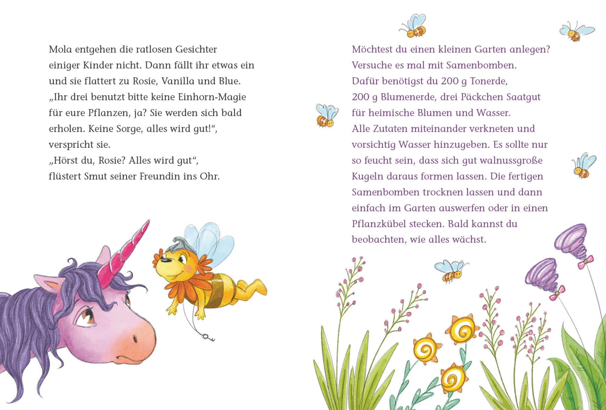 Beispielinhalt (Bild) Einhorn-Paradies (Leseanfänger, Bd. 2)