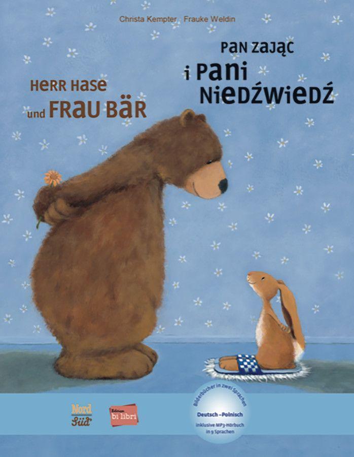 Vorderes Coverbild Herr Hase & Frau Bär (Deutsch-Polnisch)