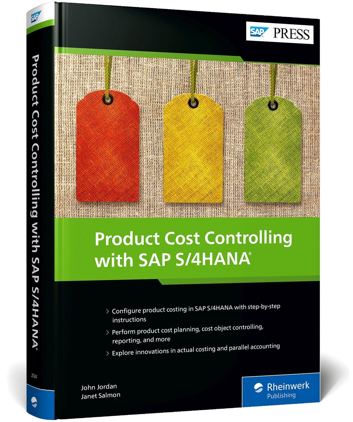 Vorderes Coverbild Product Cost Controlling with SAP S/4HANA