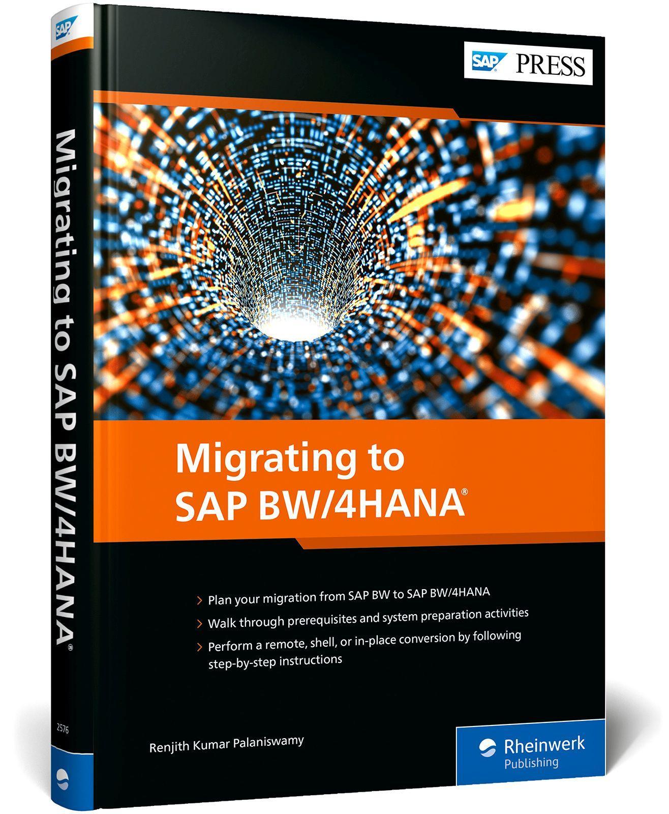 Vorderes Coverbild Migrating to SAP BW/4HANA
