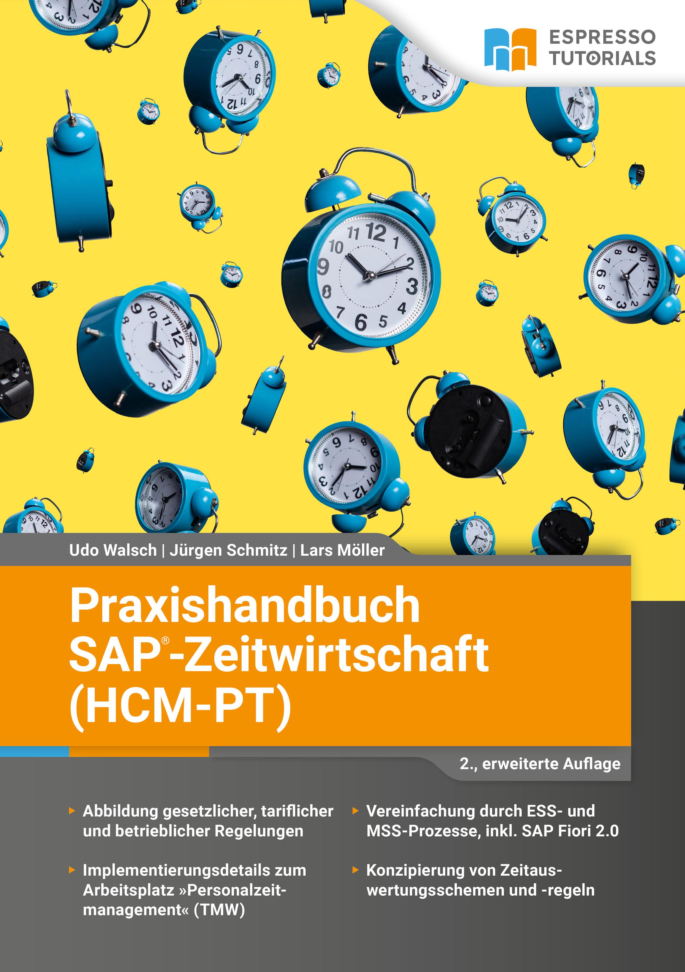 Vorderes Coverbild Praxishandbuch SAP-Zeitwirtschaft (HCM-PT)