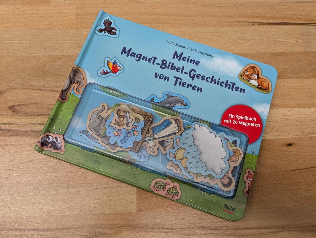 Beispielinhalt (Bild) Meine Magnet-Bibel-Geschichten von Tieren