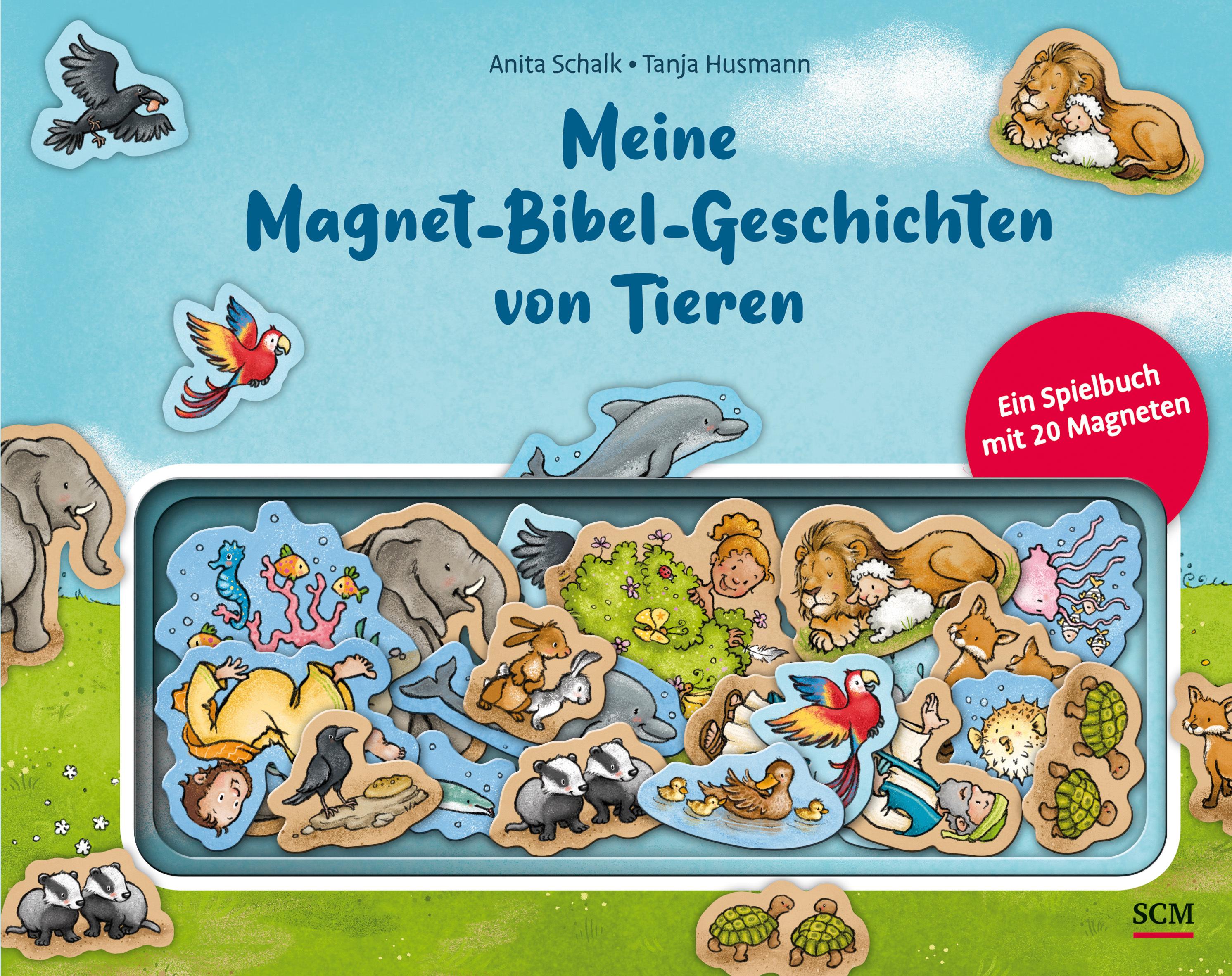 Vorderes Coverbild Meine Magnet-Bibel-Geschichten von Tieren