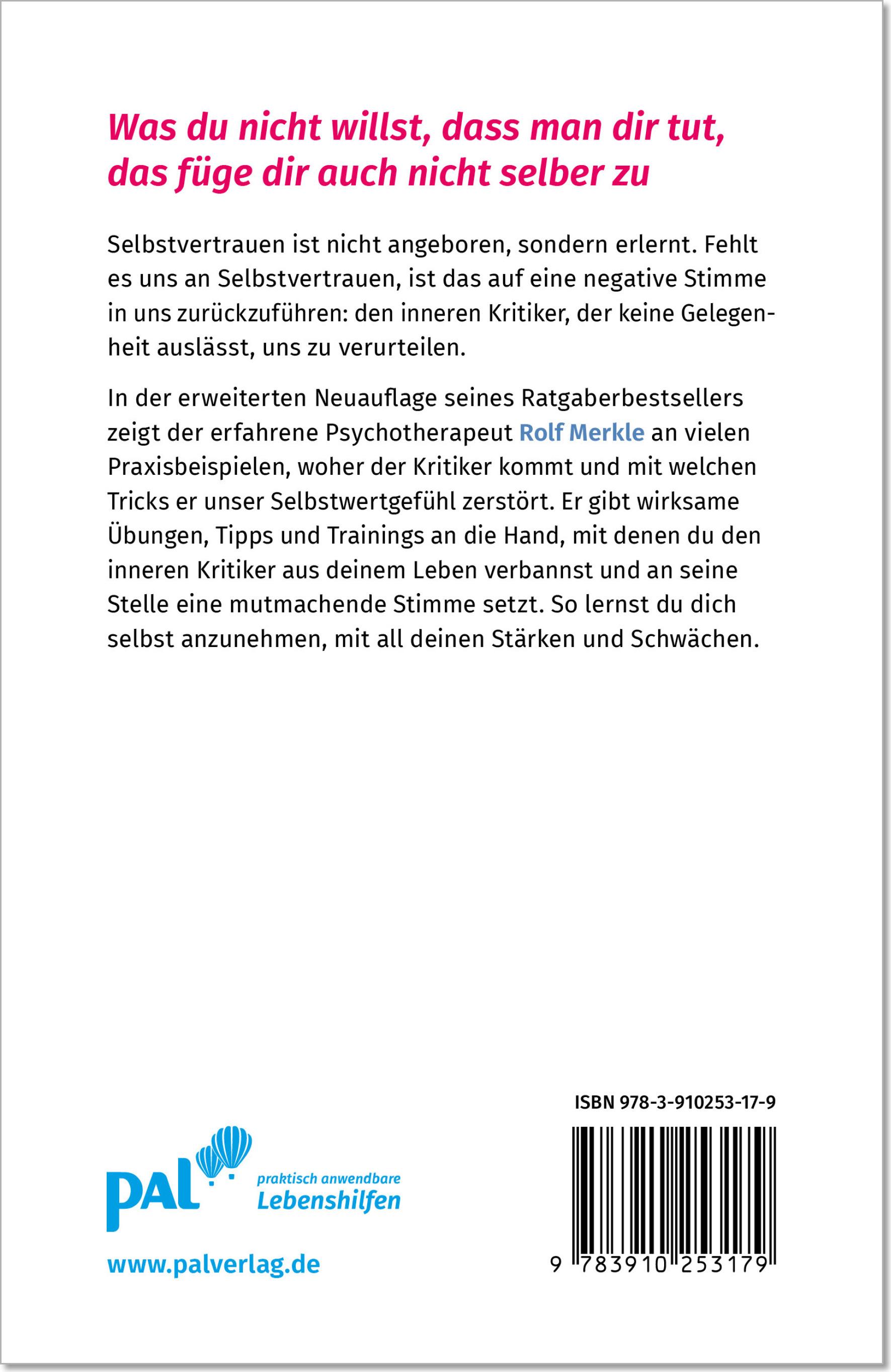 Rückseitencover So gewinnst du mehr Selbstvertrauen