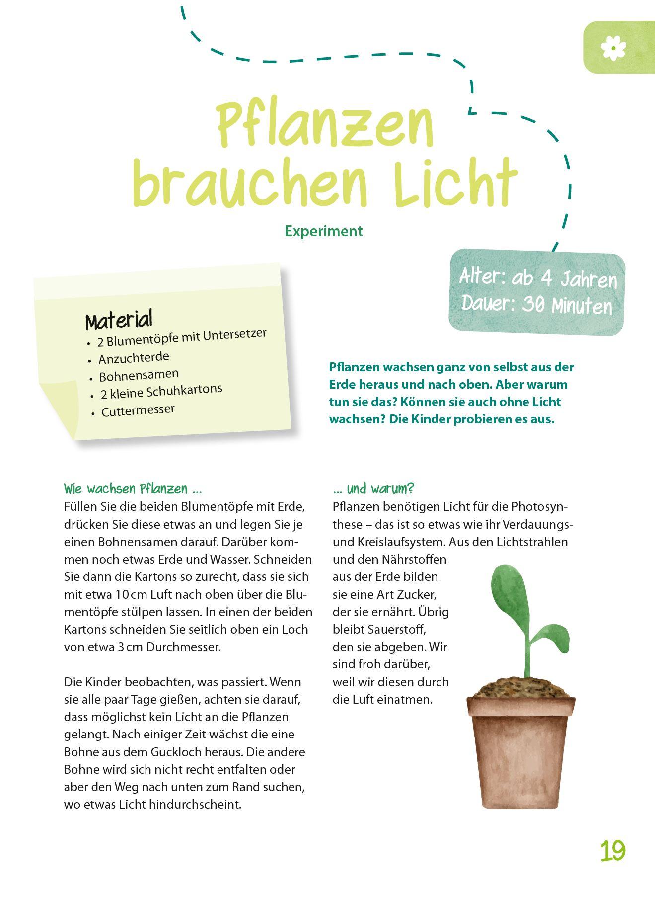 Beispielinhalt (Bild) Das Kita-Jahreszeitenbuch: Natur erleben
