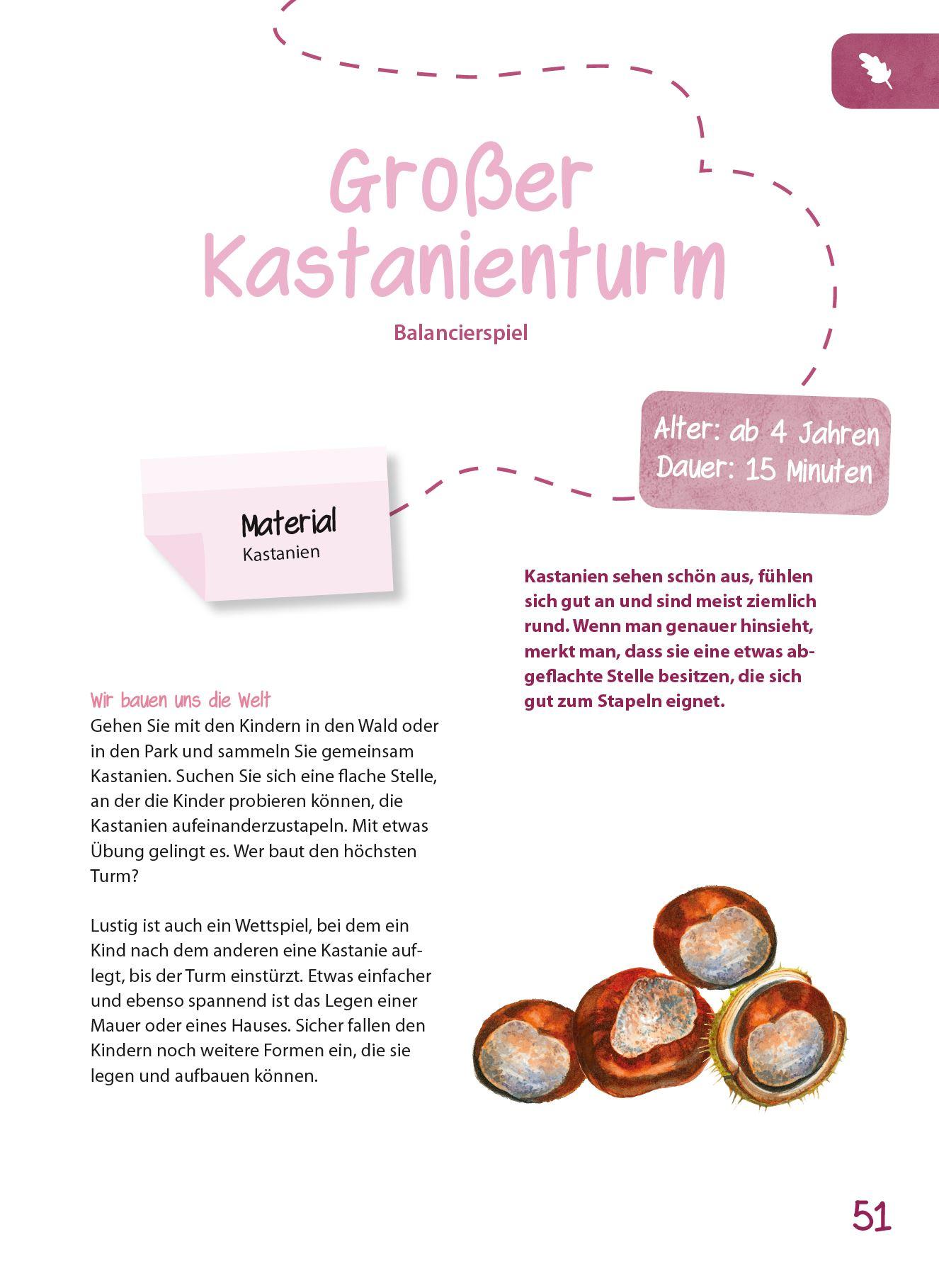 Beispielinhalt (Bild) Das Kita-Jahreszeitenbuch: Natur erleben