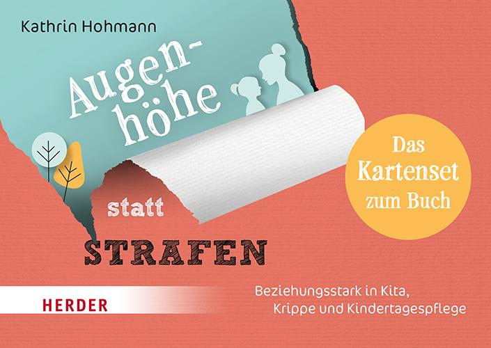 Vorderes Coverbild Augenhöhe statt Strafen. Das Kartenset zum Buch