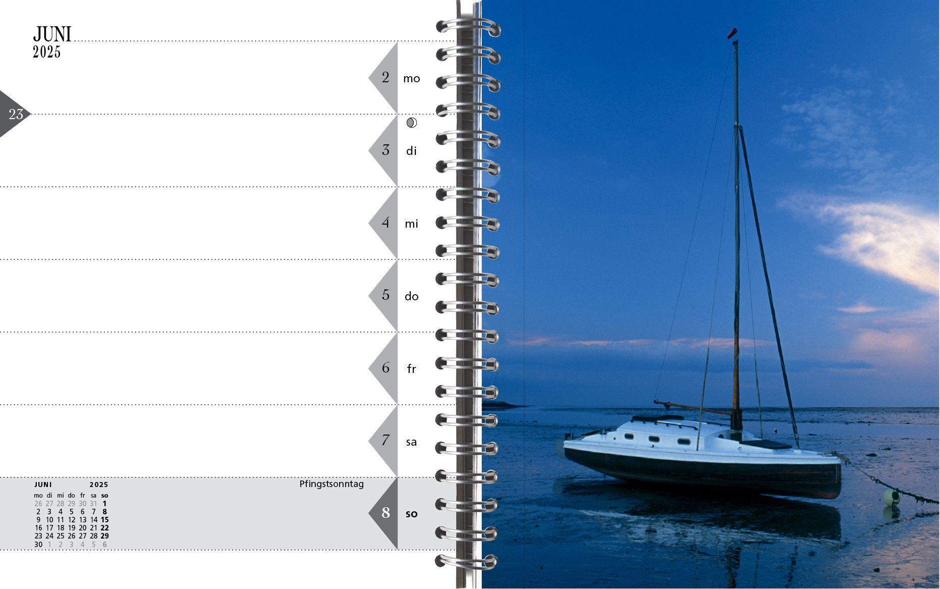 Beispielinhalt (Bild) Sylt-die Insel Tischkalender