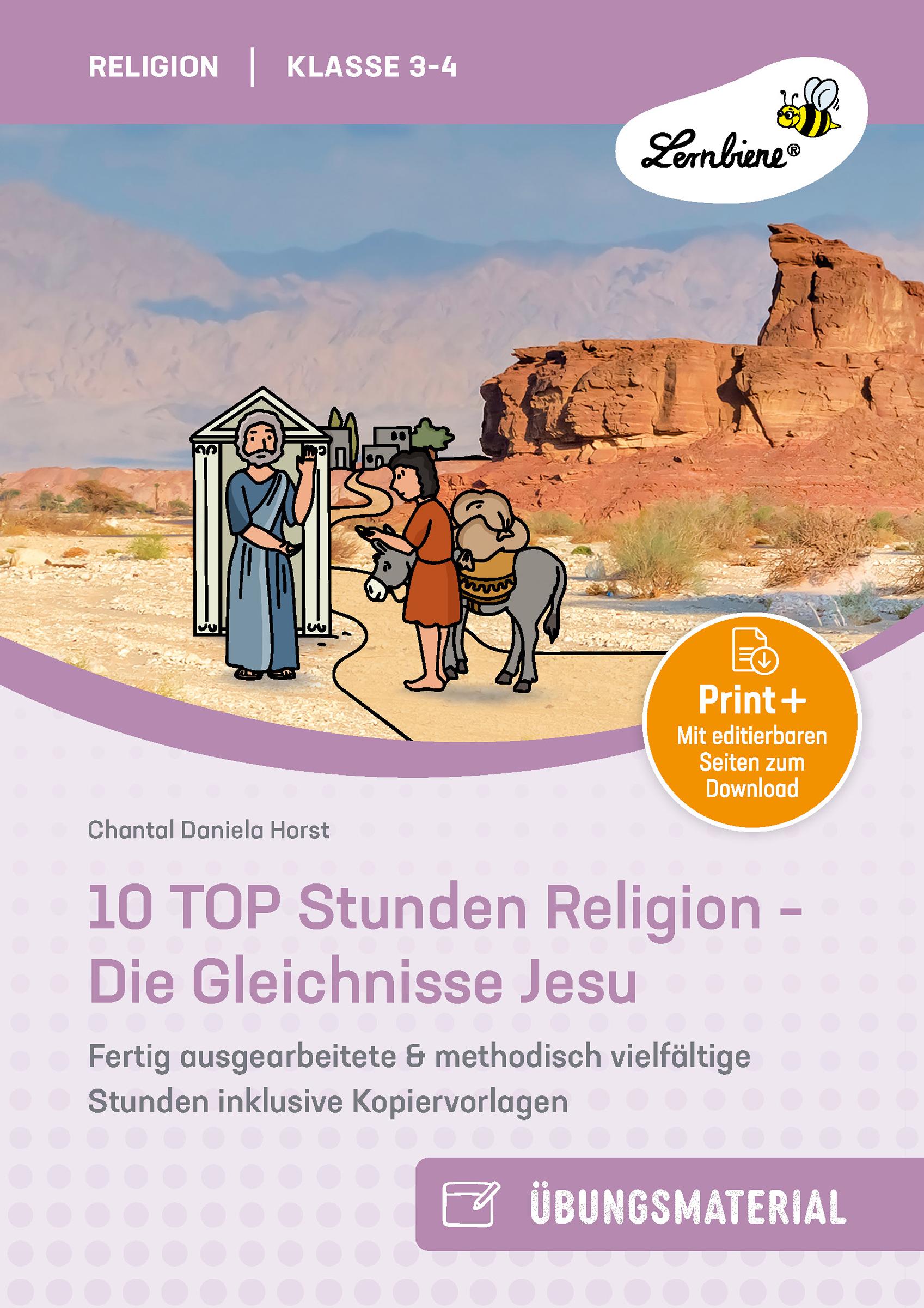 Vorderes Coverbild 10 TOP Stunden Religion: Die Gleichnisse Jesu