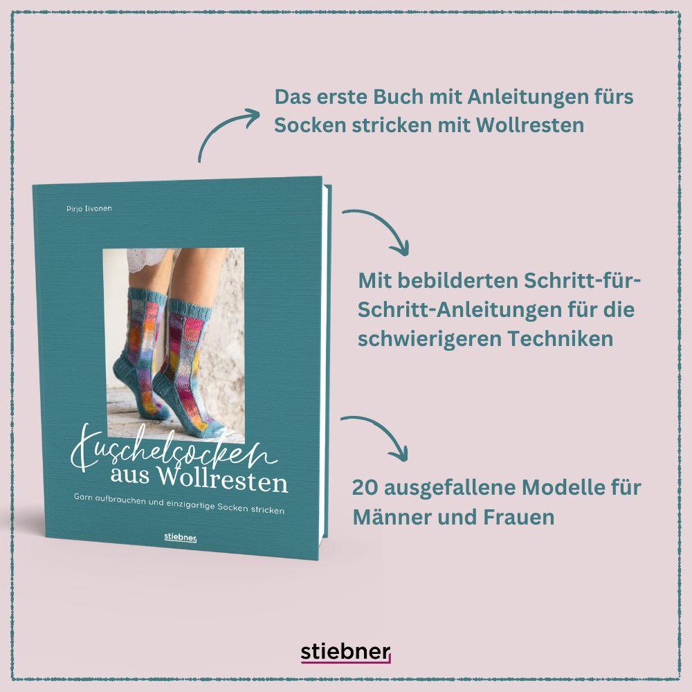 Beispielinhalt (Bild) Kuschelsocken aus Wollresten