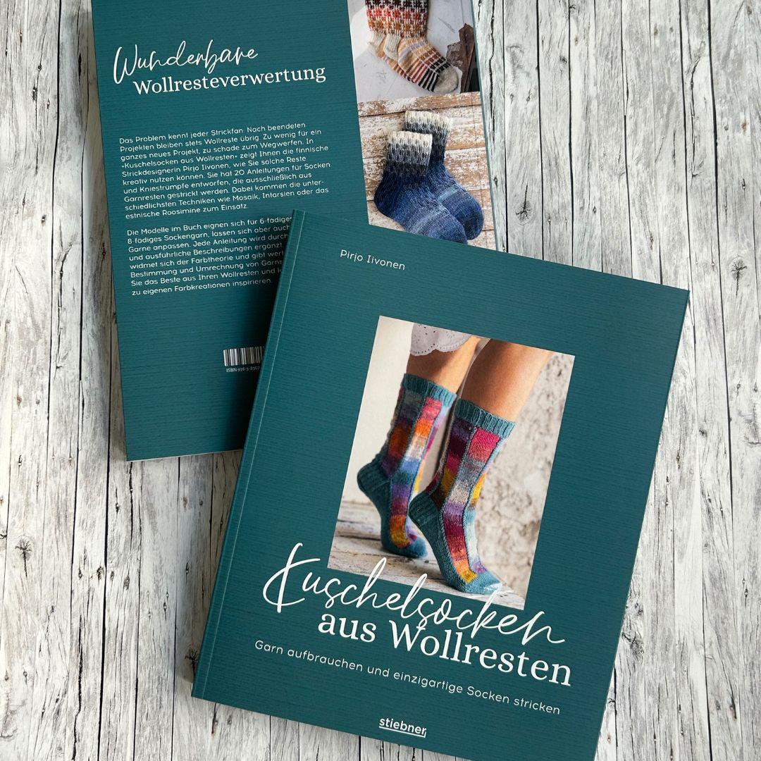 Beispielinhalt (Bild) Kuschelsocken aus Wollresten