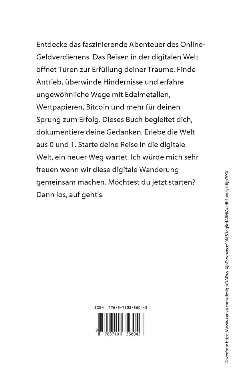 Rückseitencover Online Geld verdienen