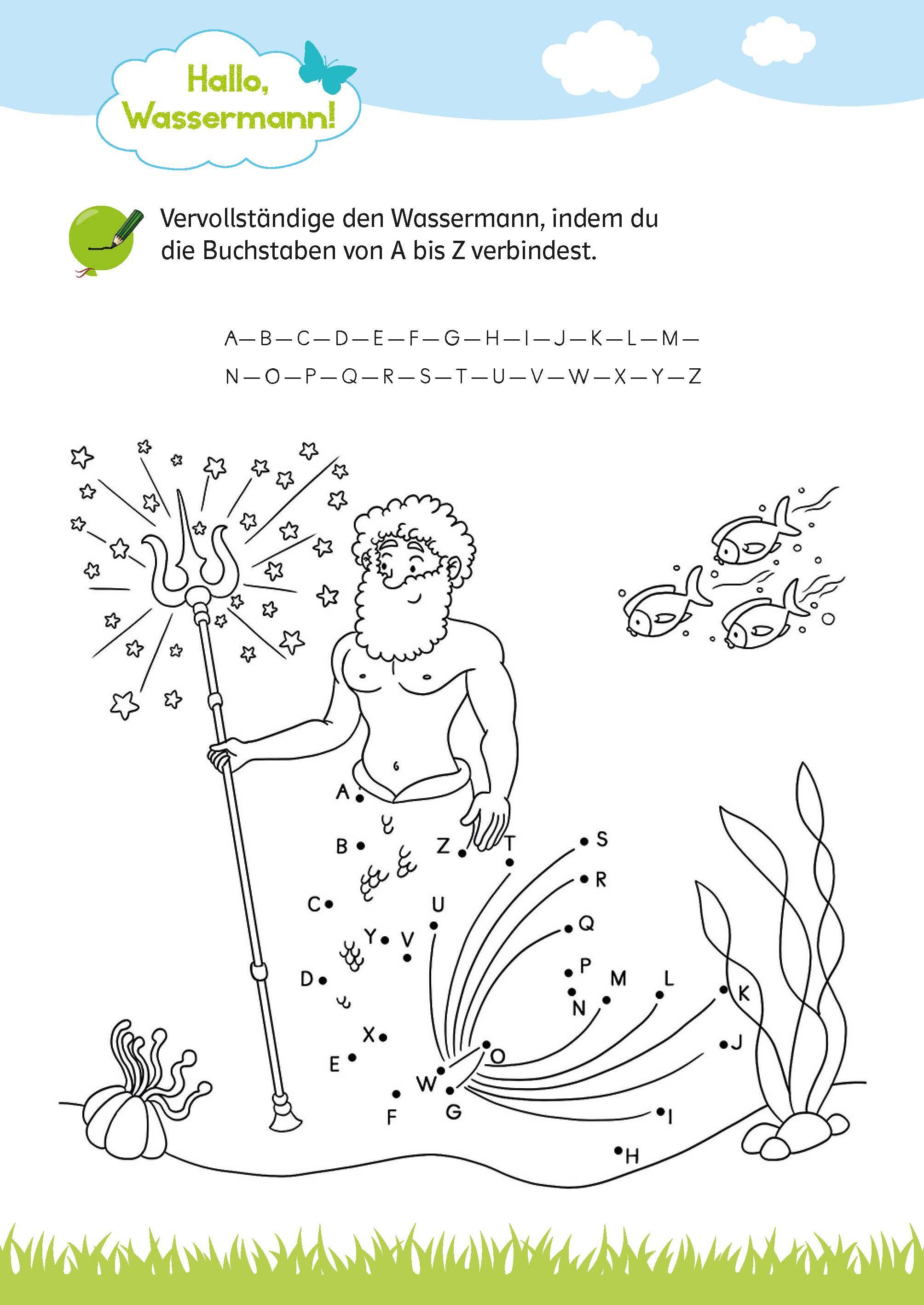 Beispielinhalt (Bild) Klett Mein großer bunter Vorschul-Rätselblock