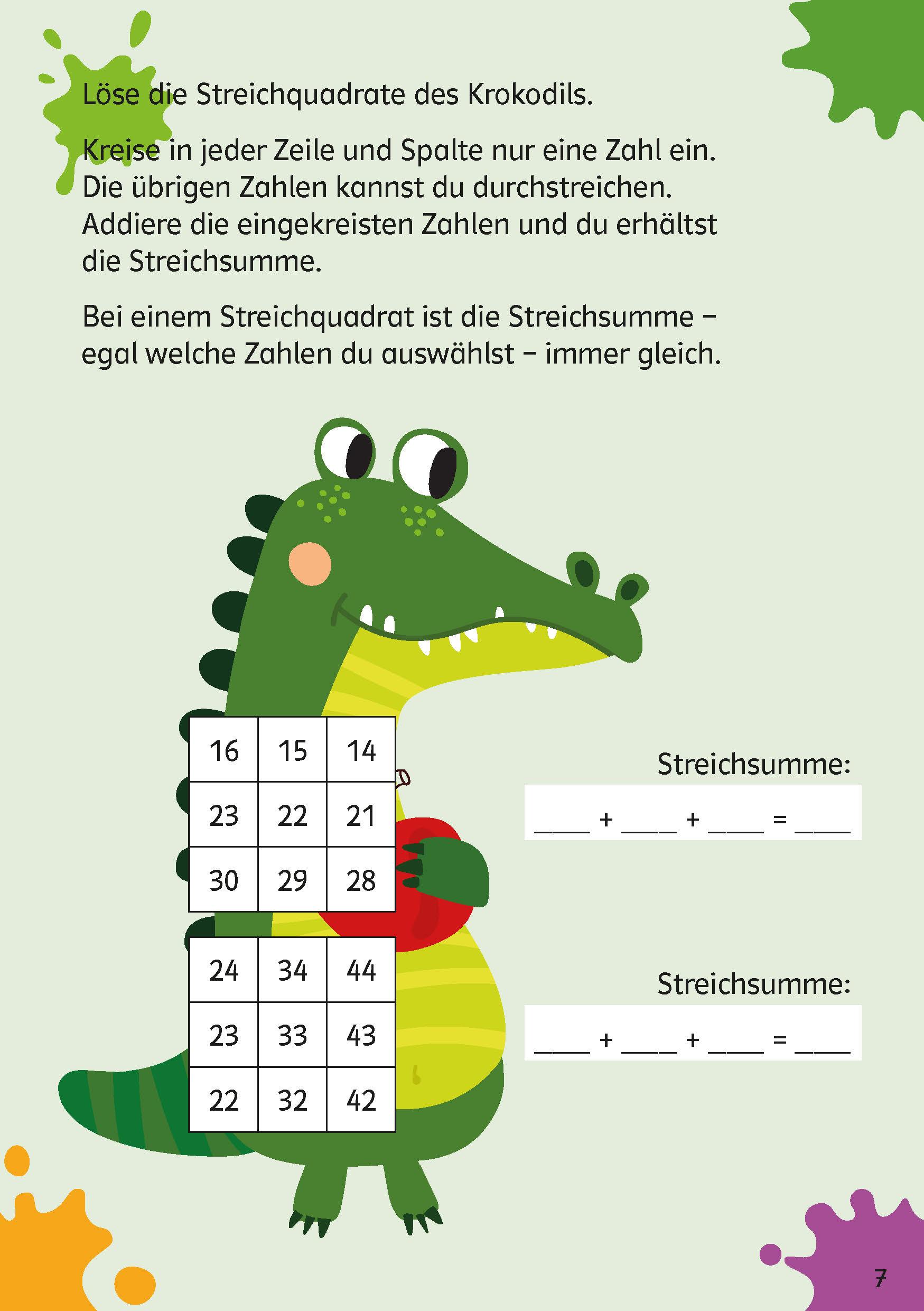 Beispielinhalt (Bild) Klett Rätselblock ab 9 Jahren Band 1