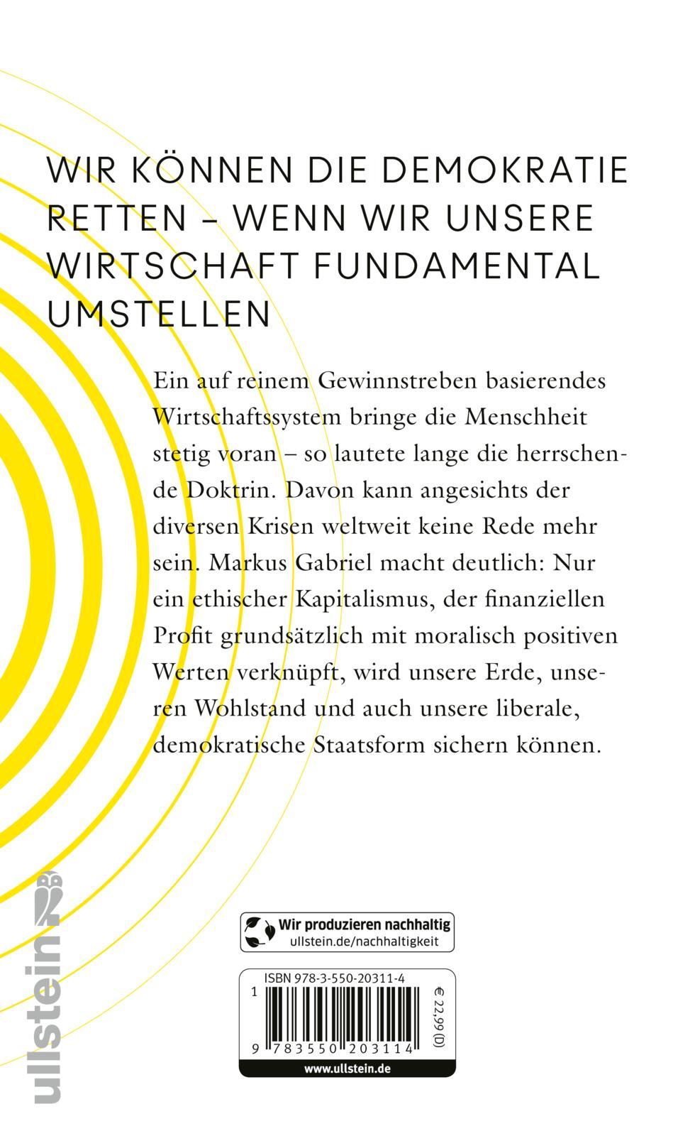 Rückseitencover Gutes tun