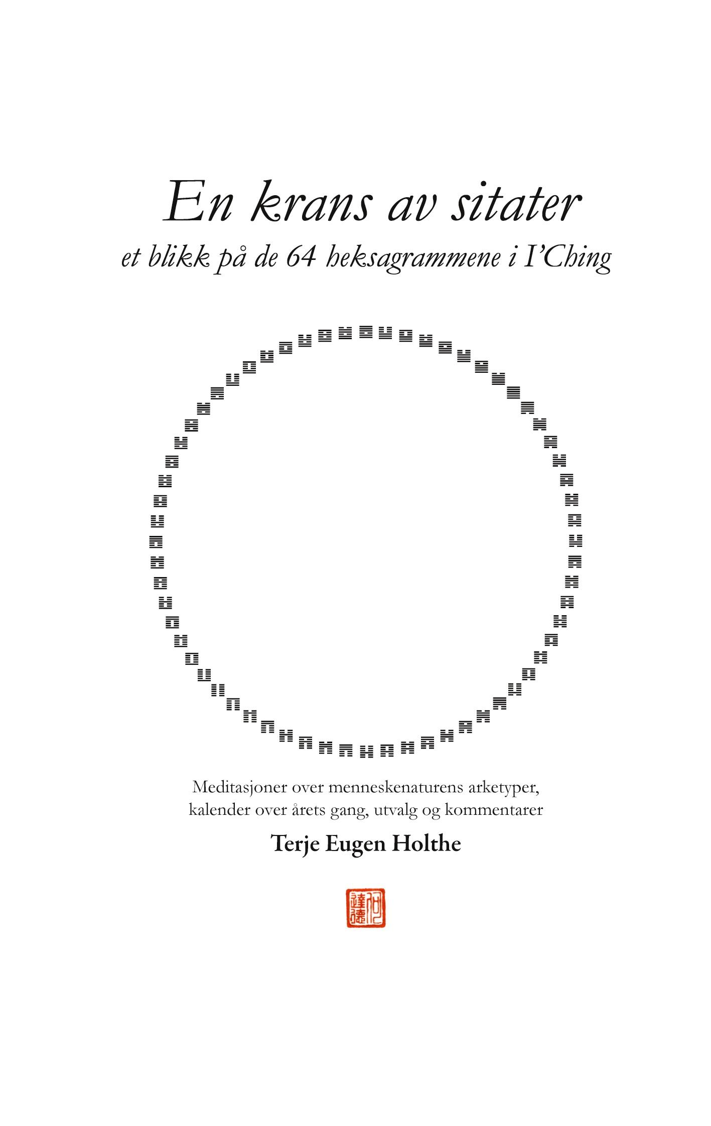 Vorderes Coverbild En krans av sitater