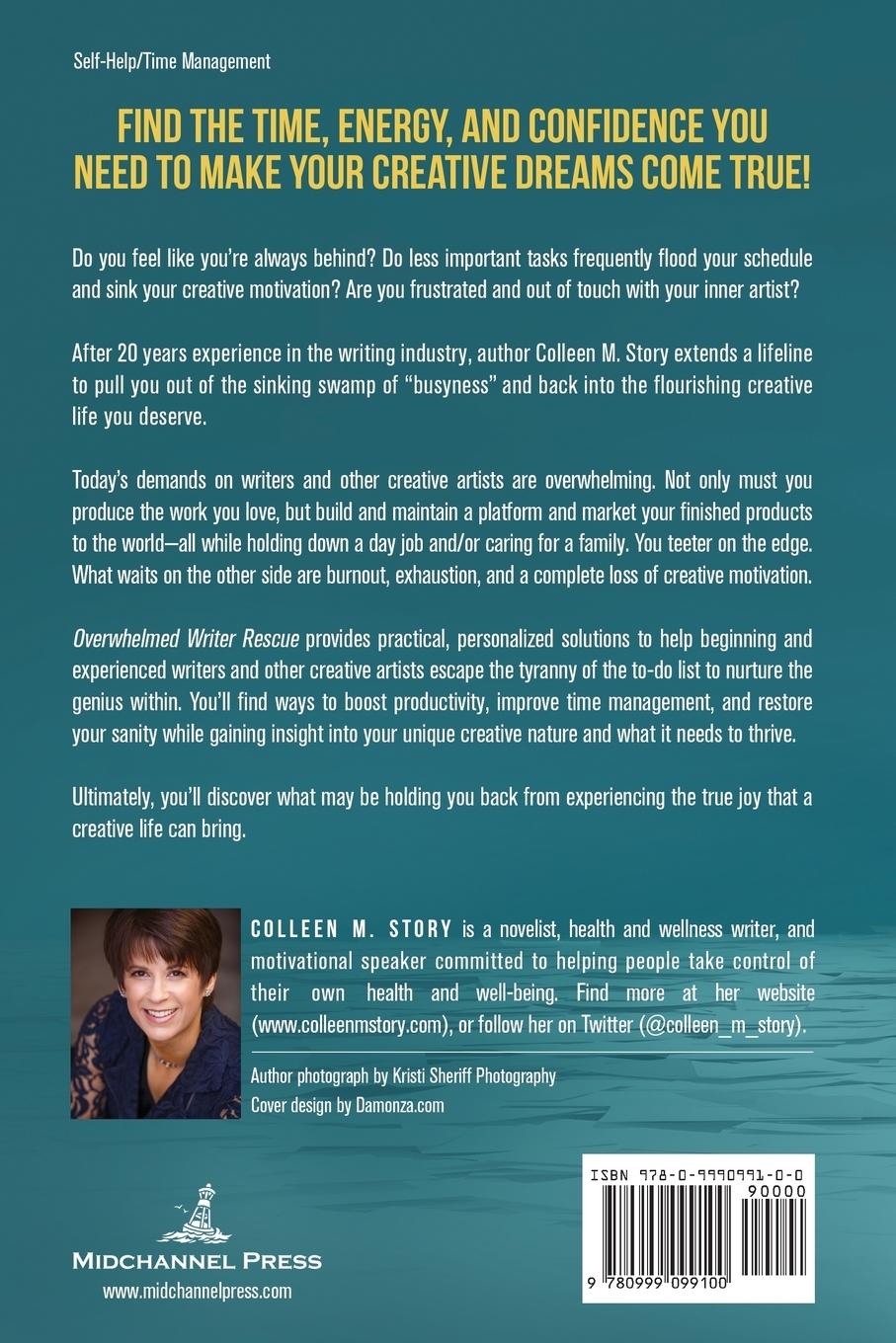 Rückseitencover Overwhelmed Writer Rescue