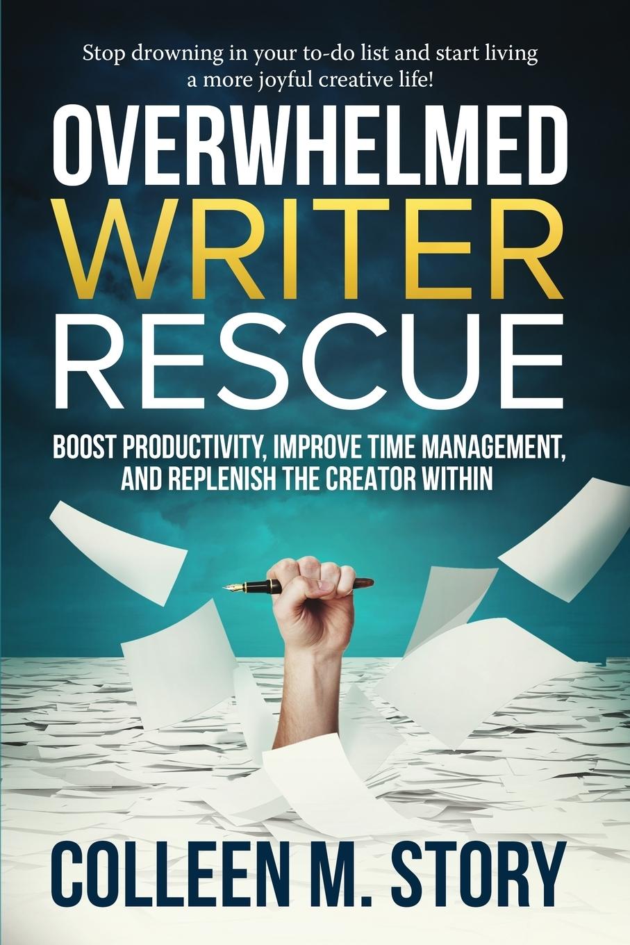 Vorderes Coverbild Overwhelmed Writer Rescue