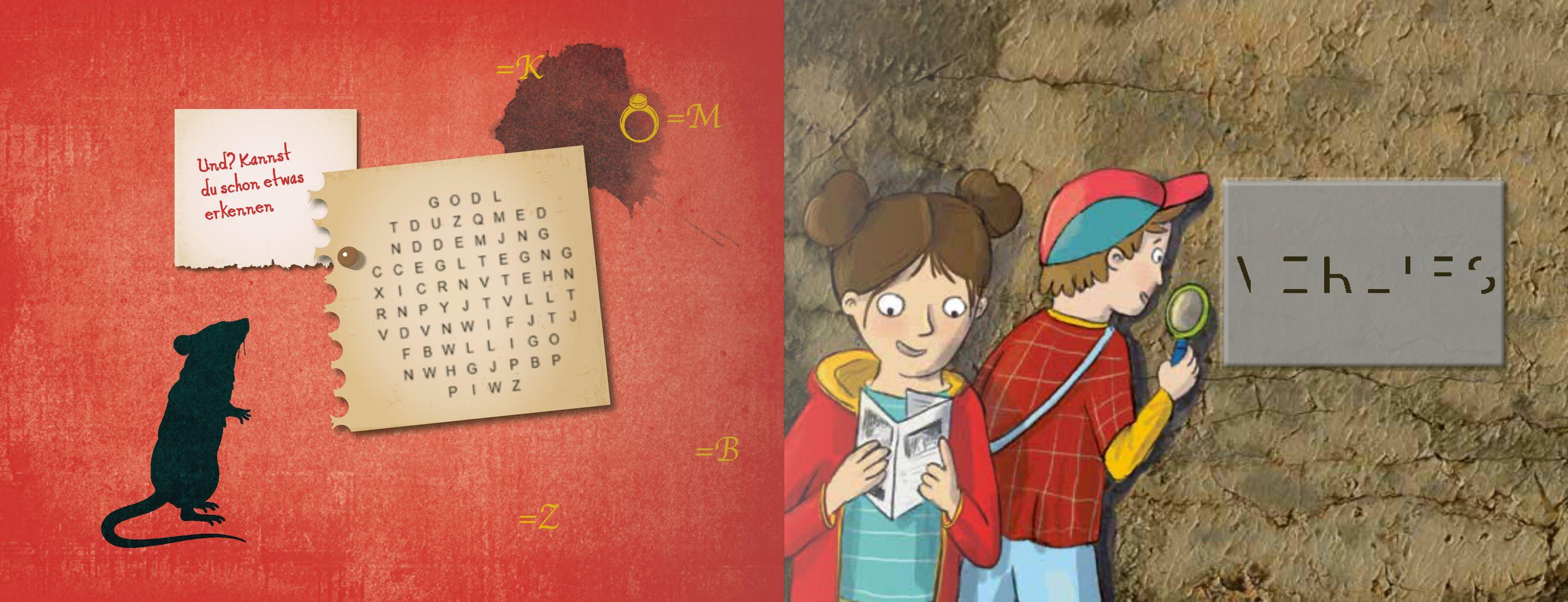 Beispielinhalt (Bild) Erstkommunion-Escape - Die Burg der Geheimnisse