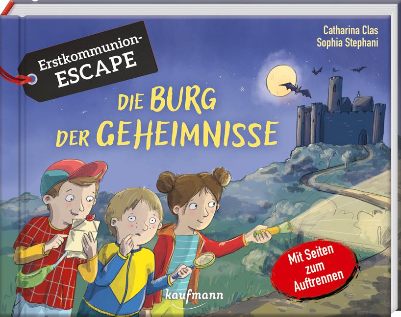 Vorderes Coverbild Erstkommunion-Escape - Die Burg der Geheimnisse