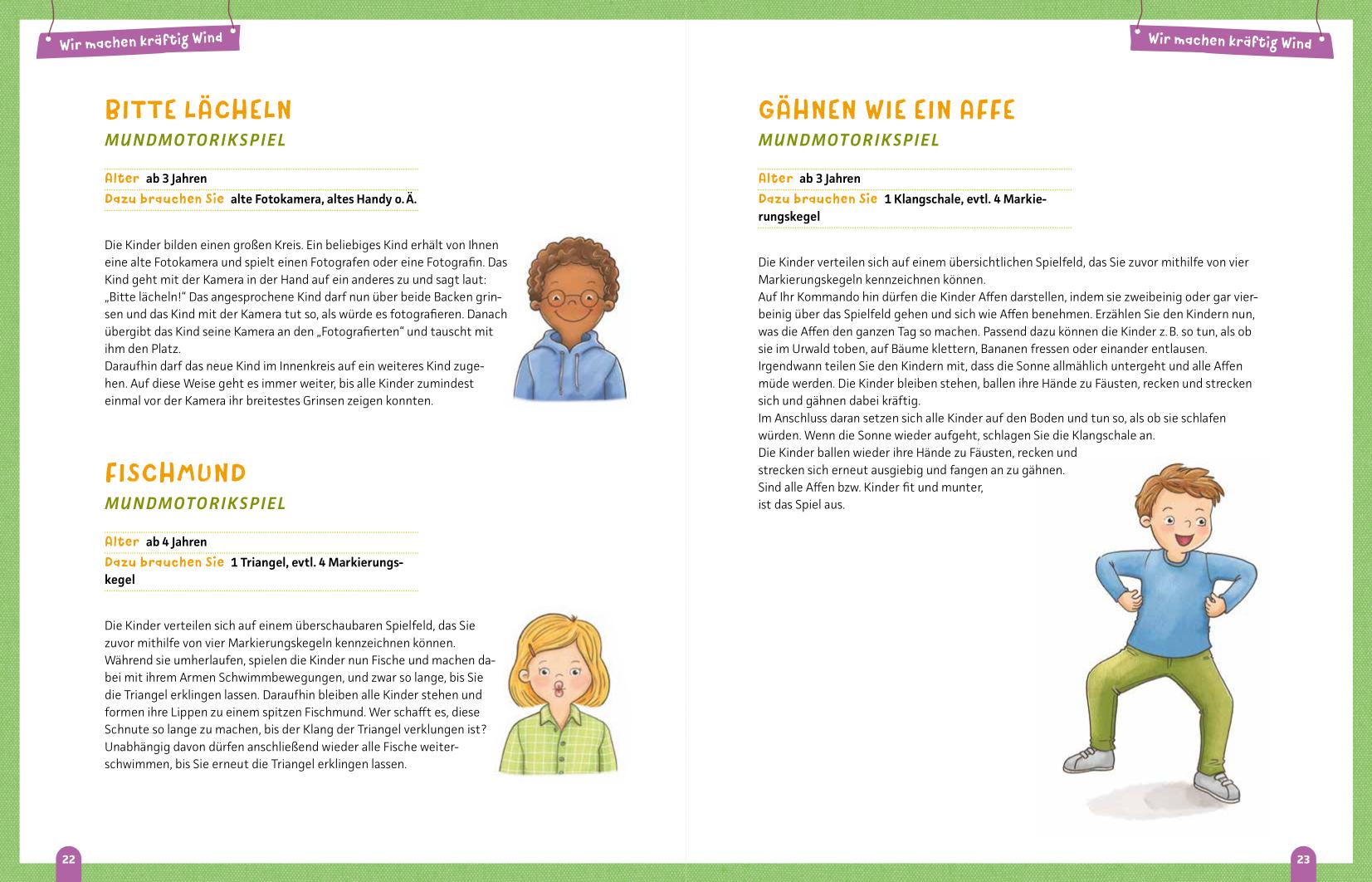 Beispielinhalt (Bild) Reimen, springen, Silben schwingen